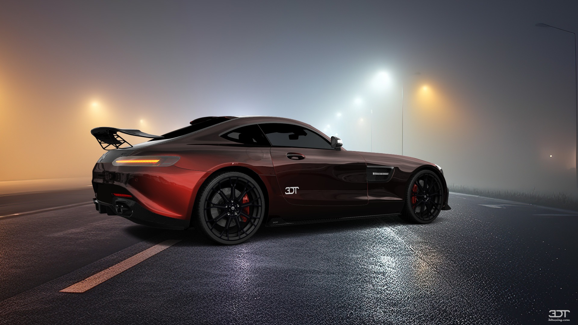 Mercedes AMG GT 2 door fastback coupe 2016