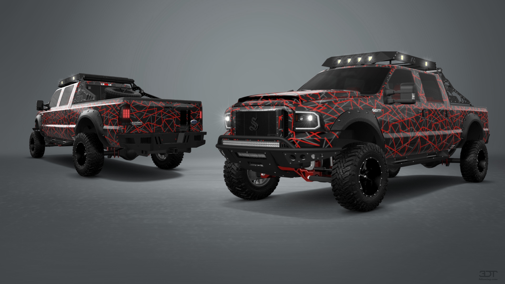 Ford F-250 Crew Cab 4 Door pickup truck 1999 tuning