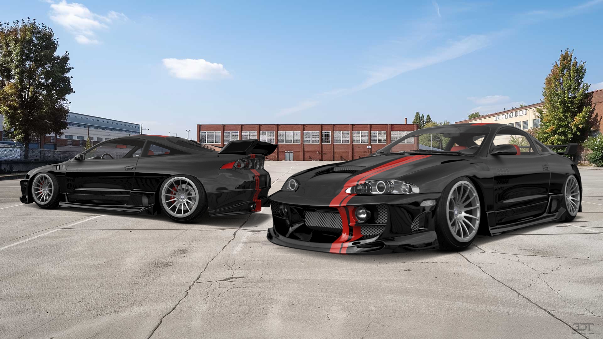 Mitsubishi Eclipse GSX Coupe 1995 tuning