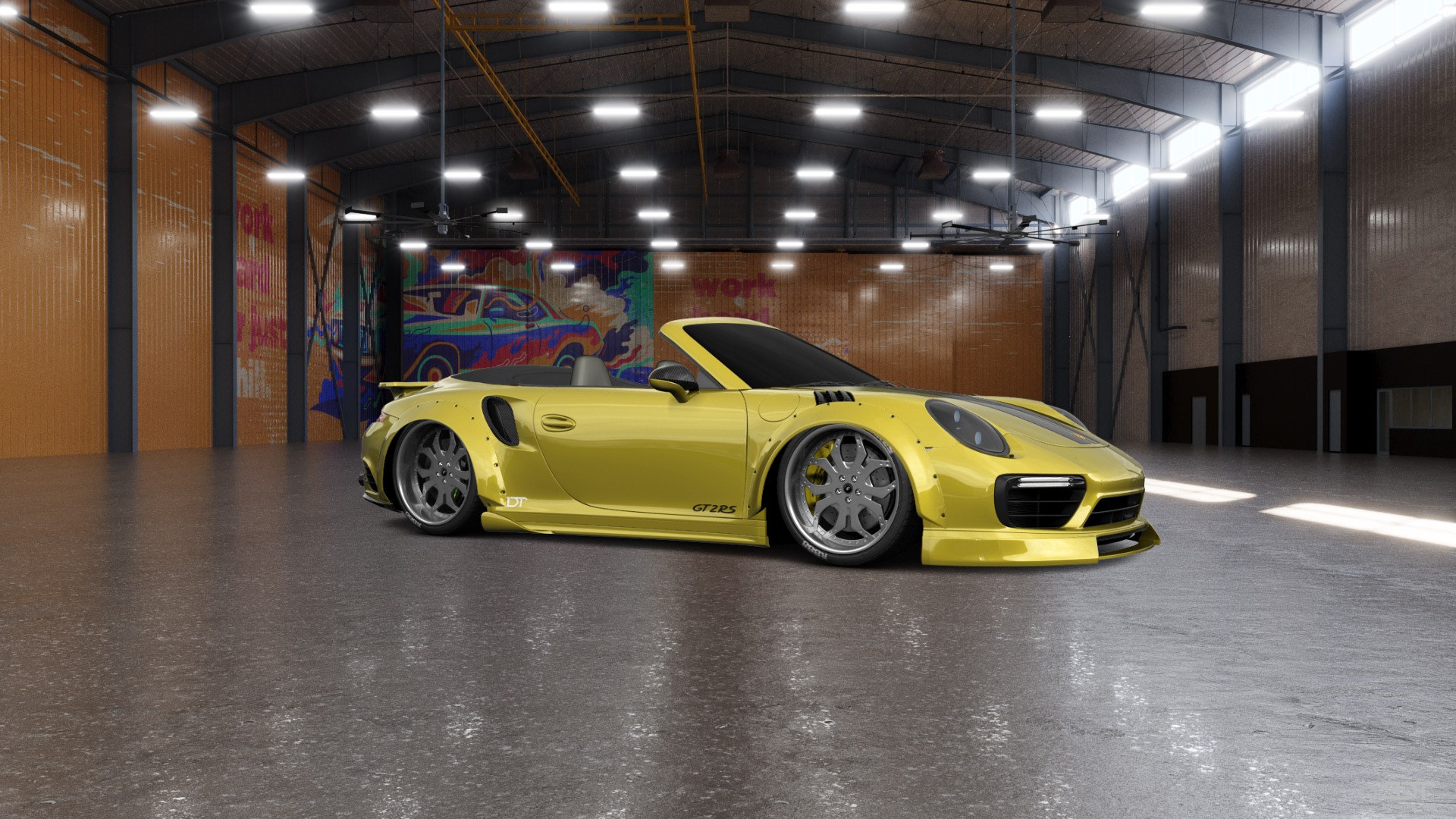Porsche 911 Turbo S 2 Door Convertible 2014