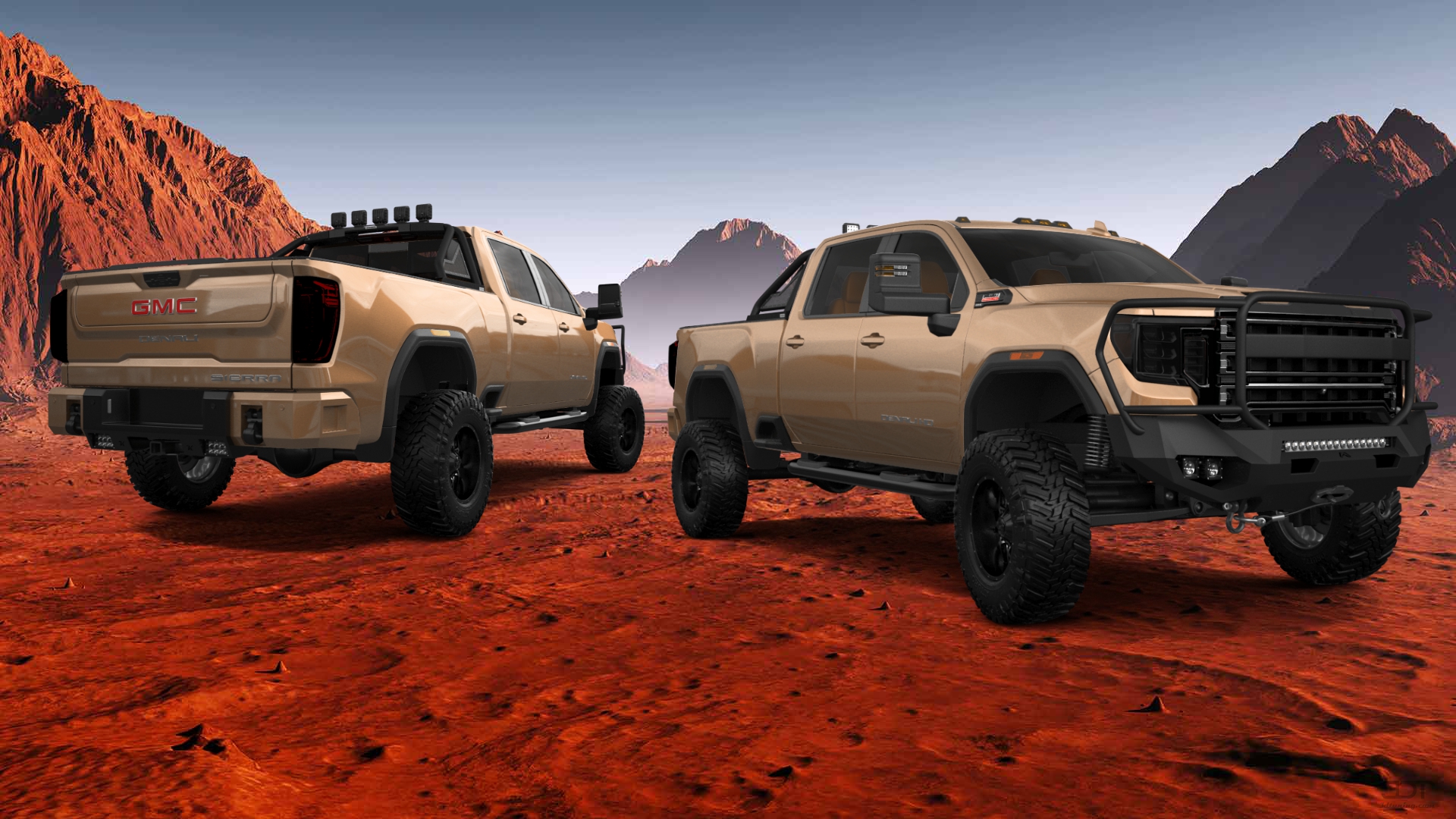 GMC Sierra 2500 HD 4 Door pickup truck 2020 Images