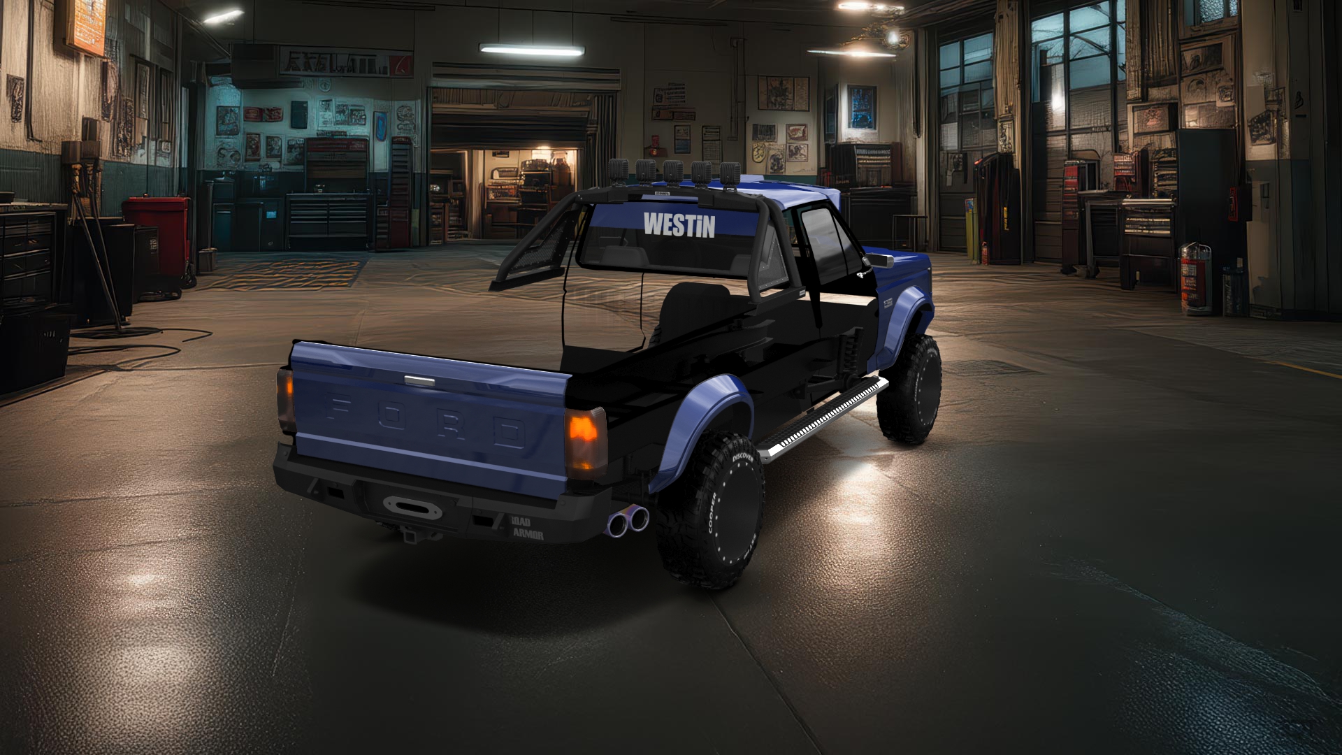 Ford F-150 2 Door pickup truck 1987 tuning