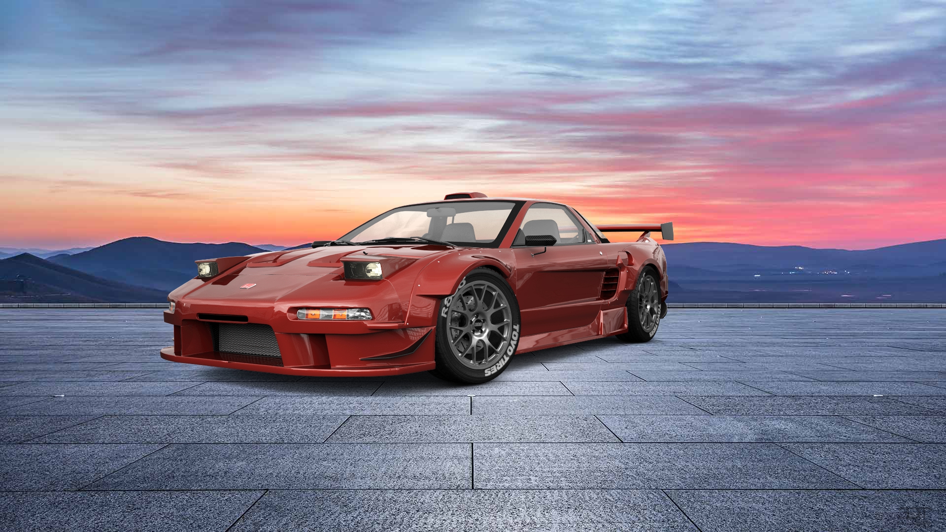 Honda NSX 2 Door Coupe 1990 tuning