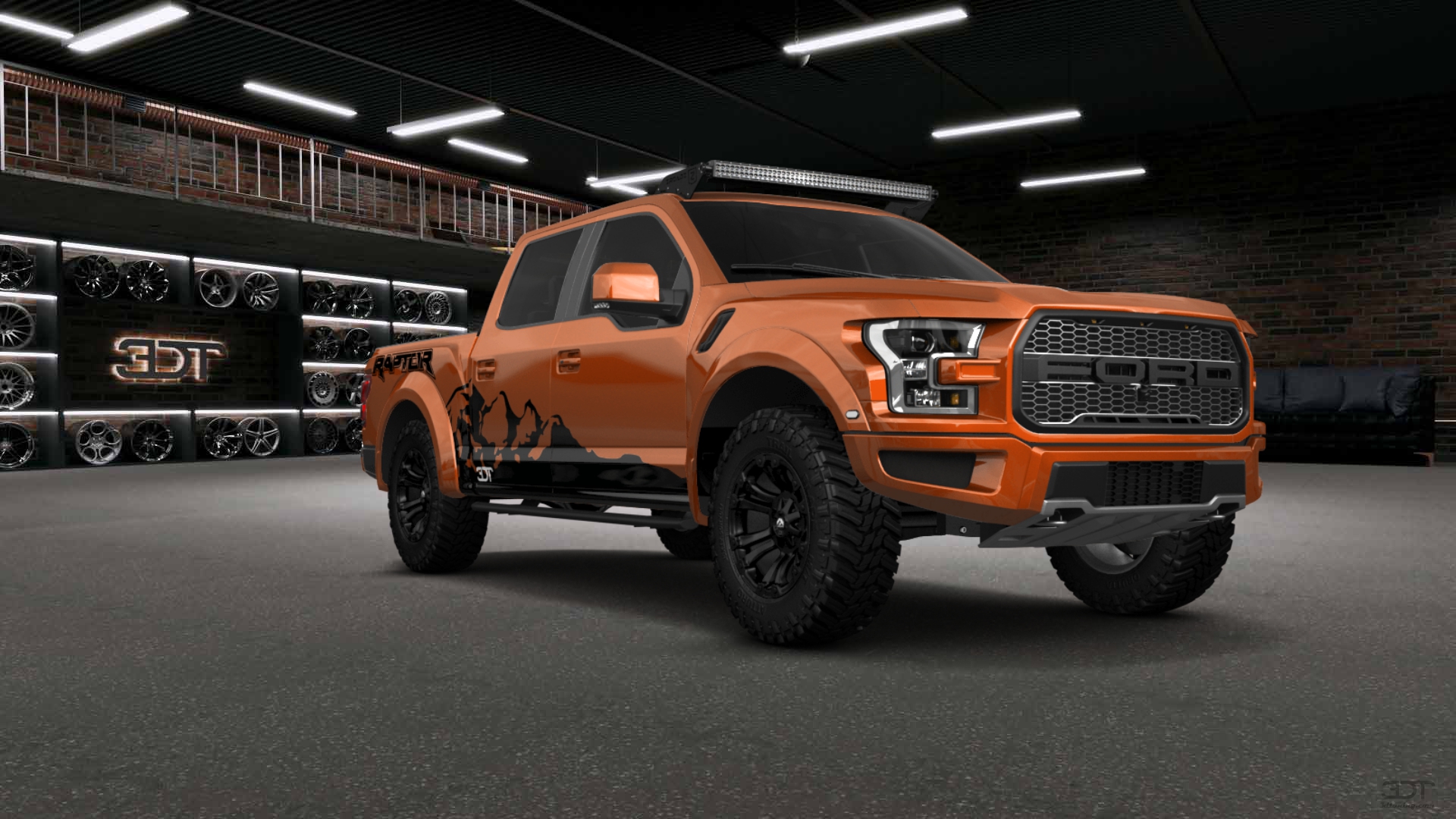 Ford F-150 Raptor 4 Door pickup truck 2017 tuning