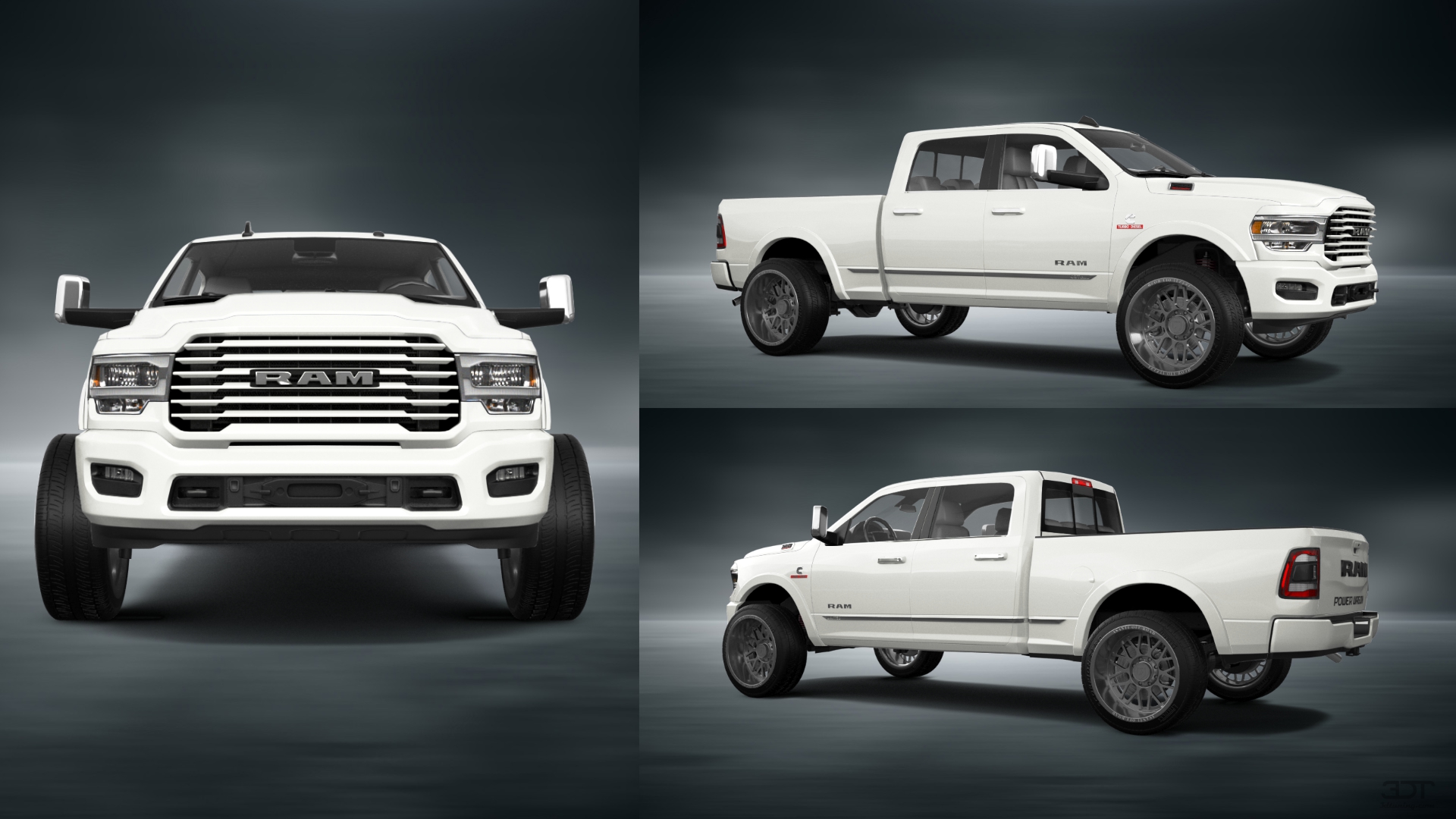 Dodge Ram 2500 4 Door pickup truck 2020 tuning
