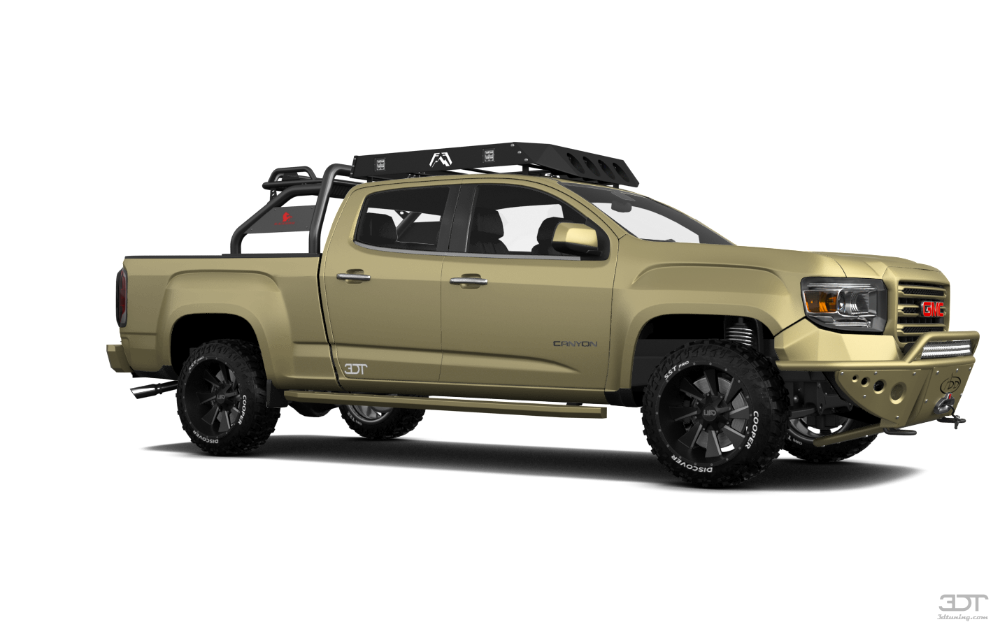 Tuning GMC Canyon Crew Cab 4 Door pickup truck 2015