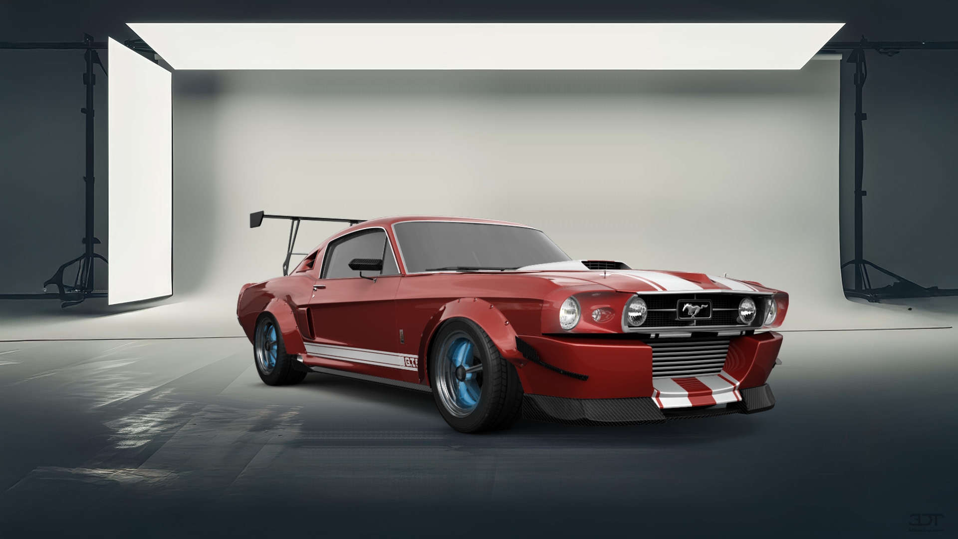 Mustang GT500 2 Door Coupe 1968 tuning