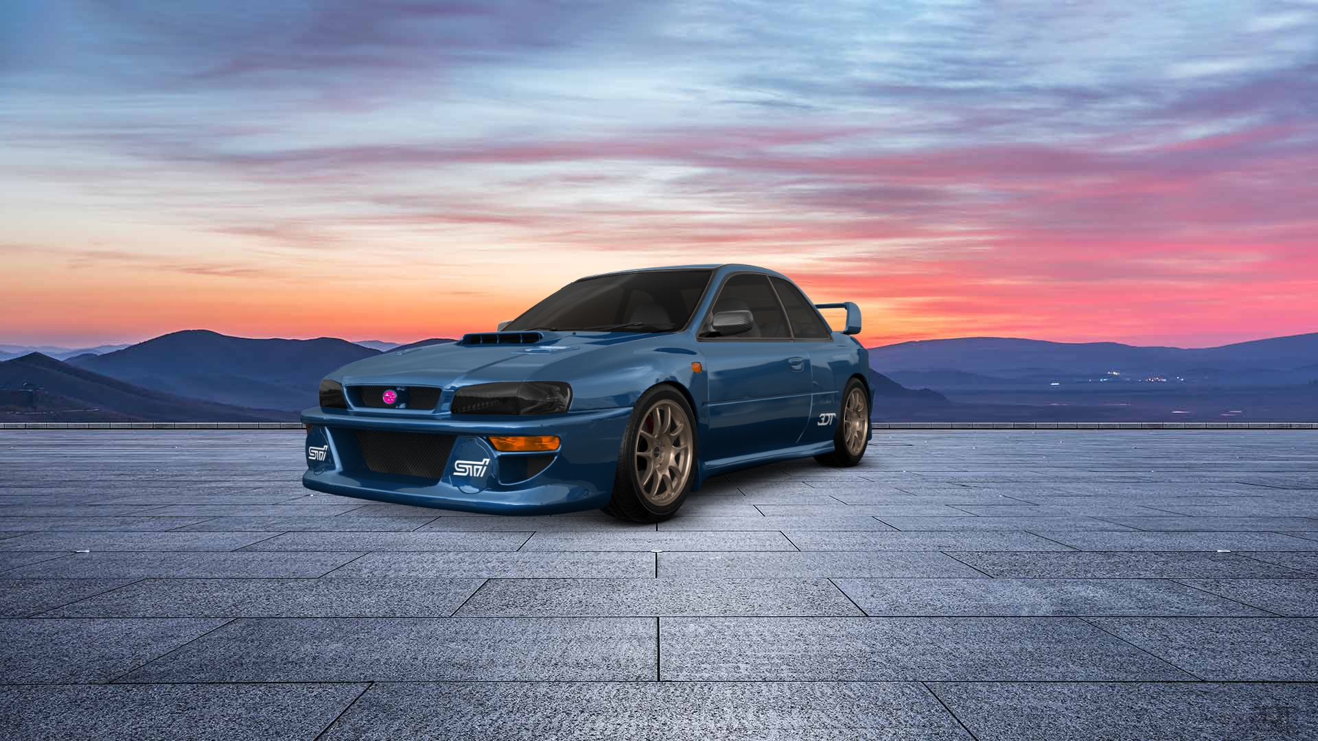 Subaru Impreza WRX STI 22B 2 Door Coupe 2000