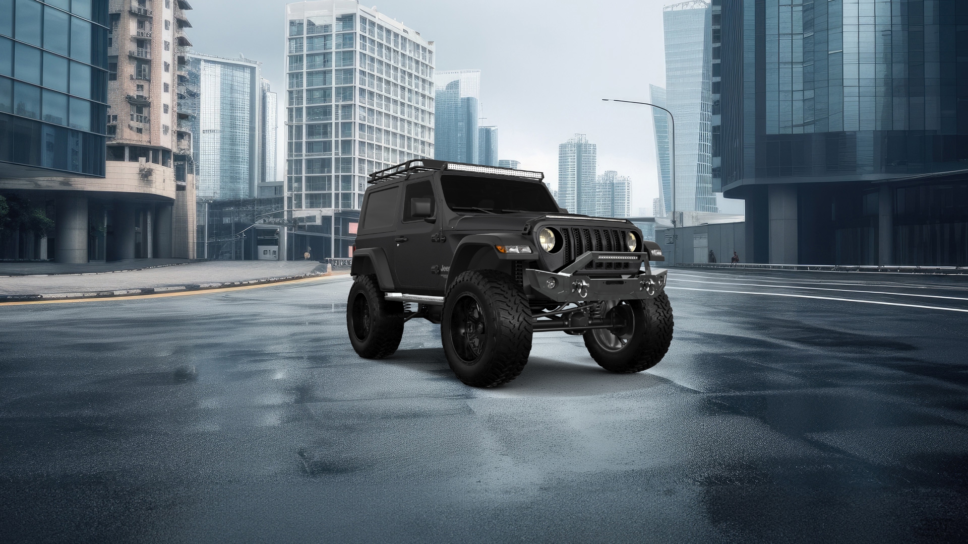 Jeep Wrangler JL 2 Door SUV 2018 tuning
