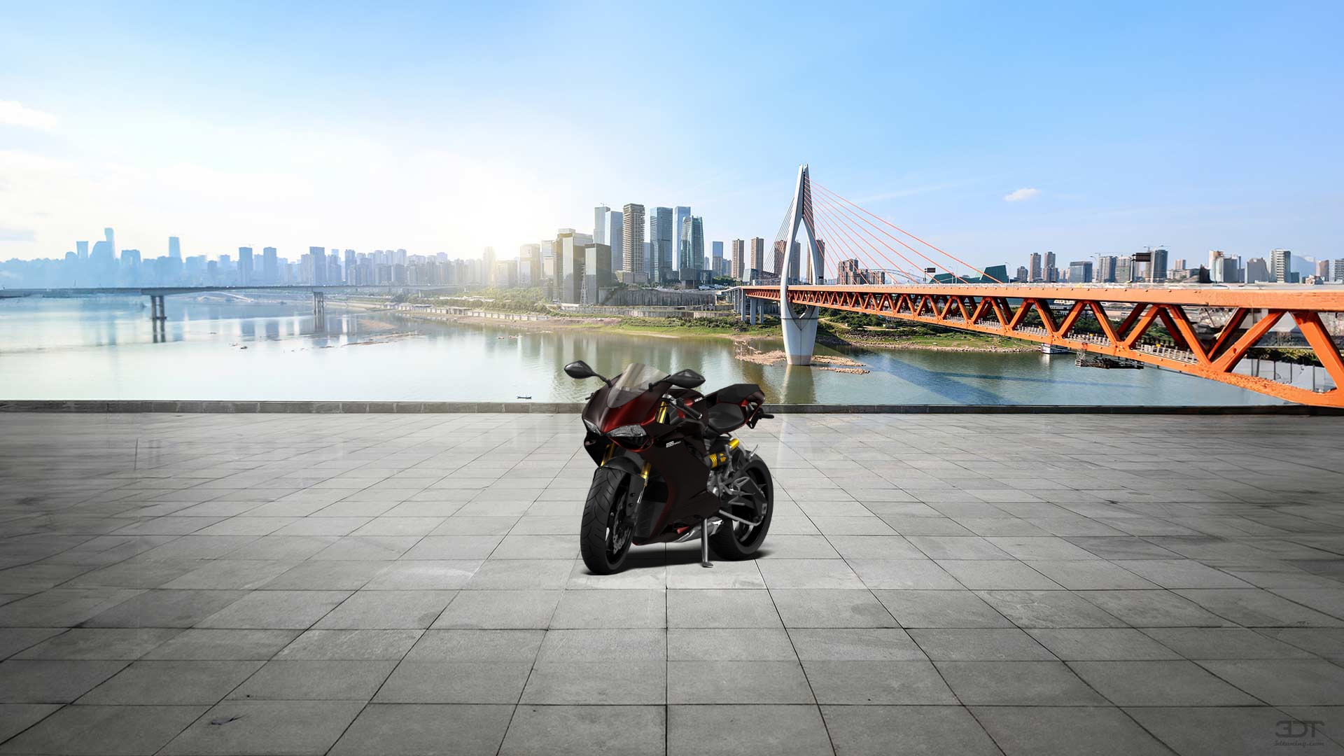 Ducati 899 Panigale Sport Bike 2015 tuning