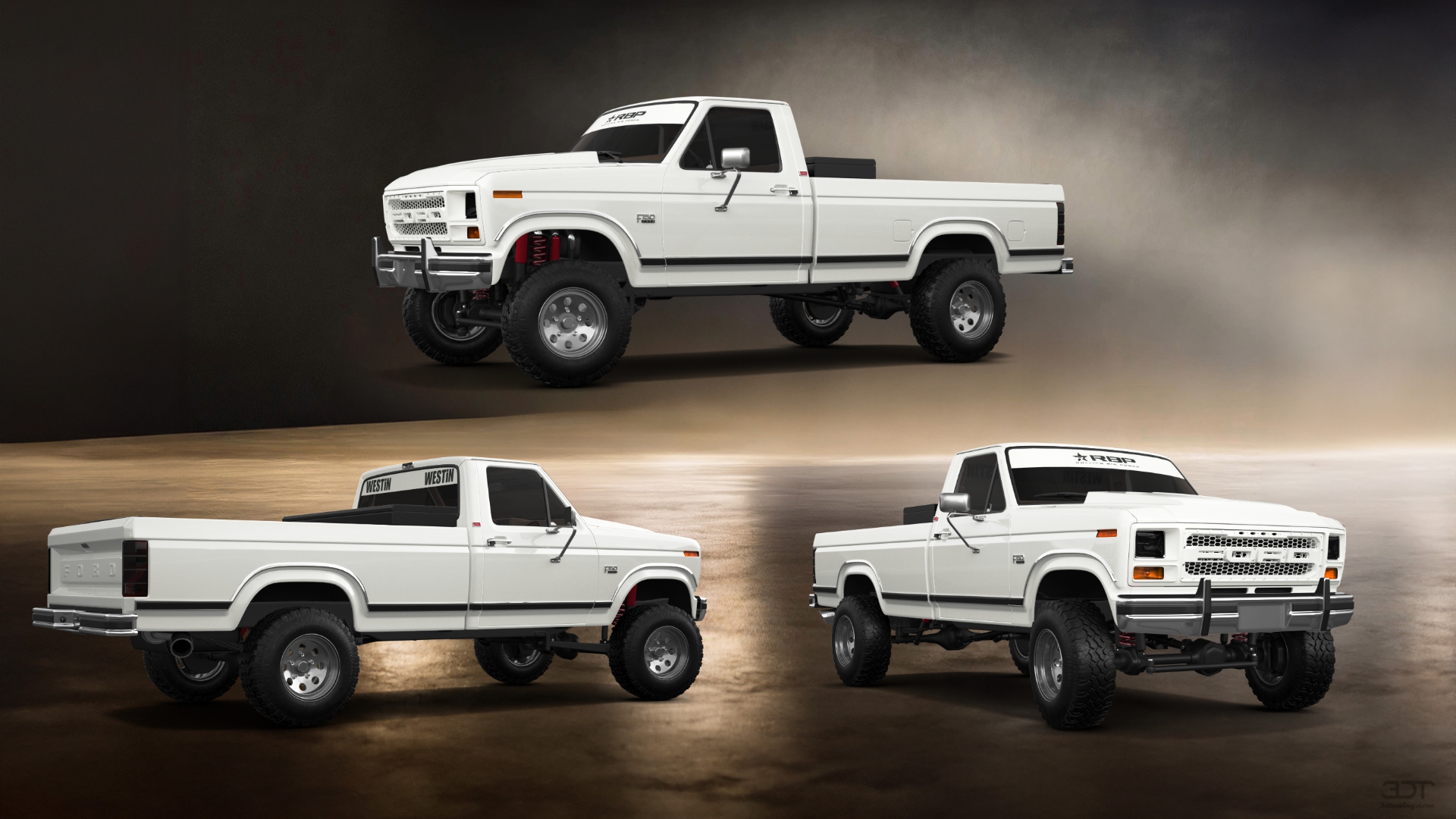 Ford F-150 2 Door pickup truck 1986 tuning