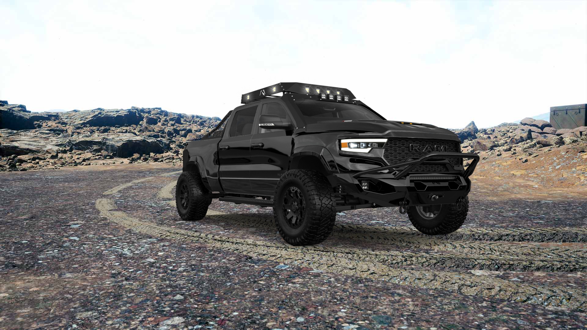 Dodge Ram 1500 TRX 4 Door pickup truck 2021