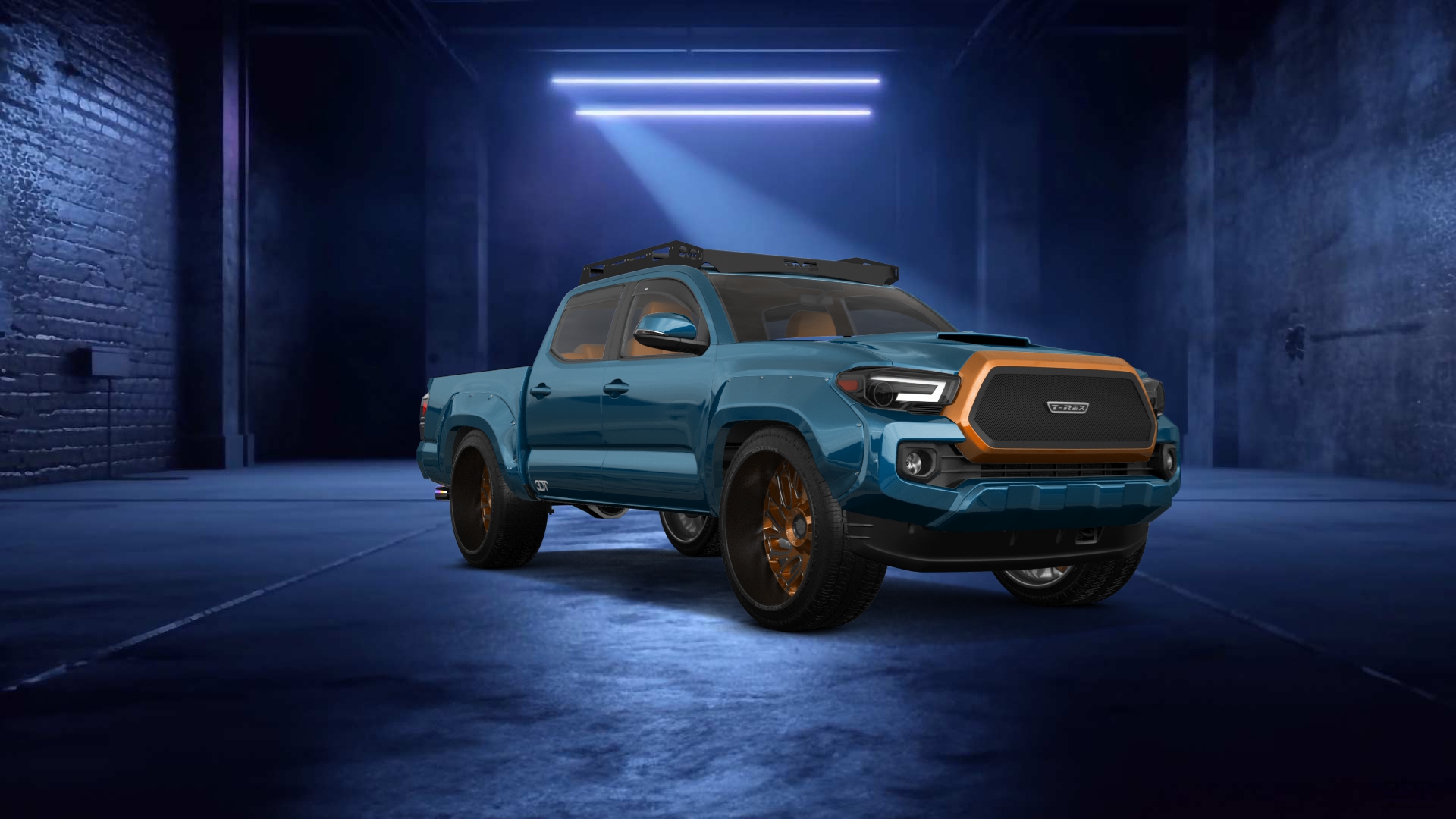 Toyota Tacoma 4 Door pickup truck 2018 tuning