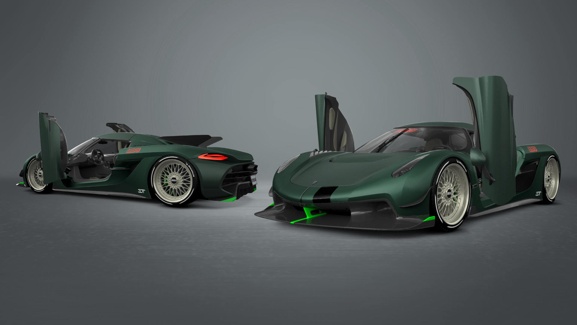 Koenigsegg Jesko 2 door targa top 2020 tuning