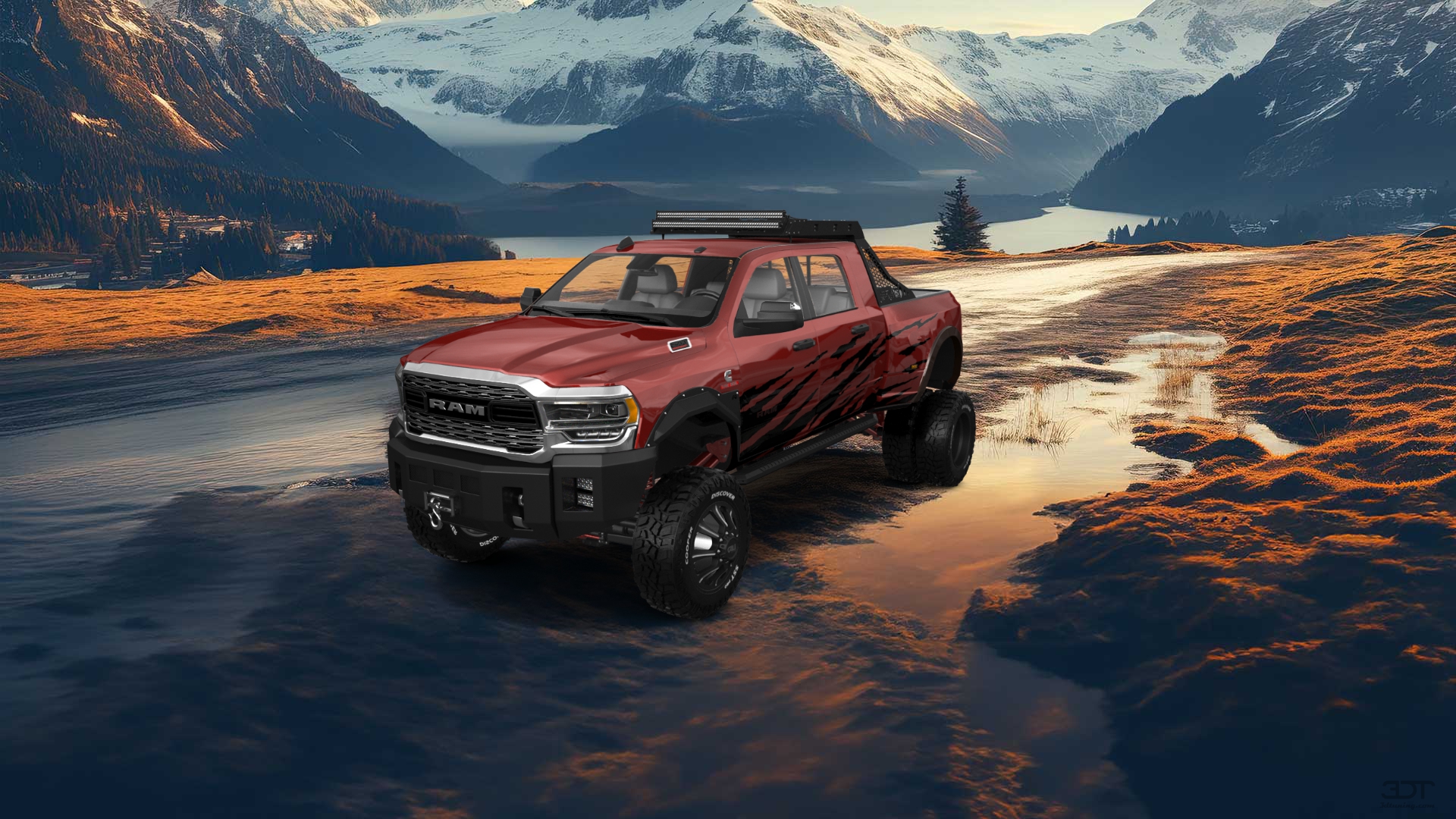 Dodge Ram 3500 4 Door pickup truck 2020 tuning