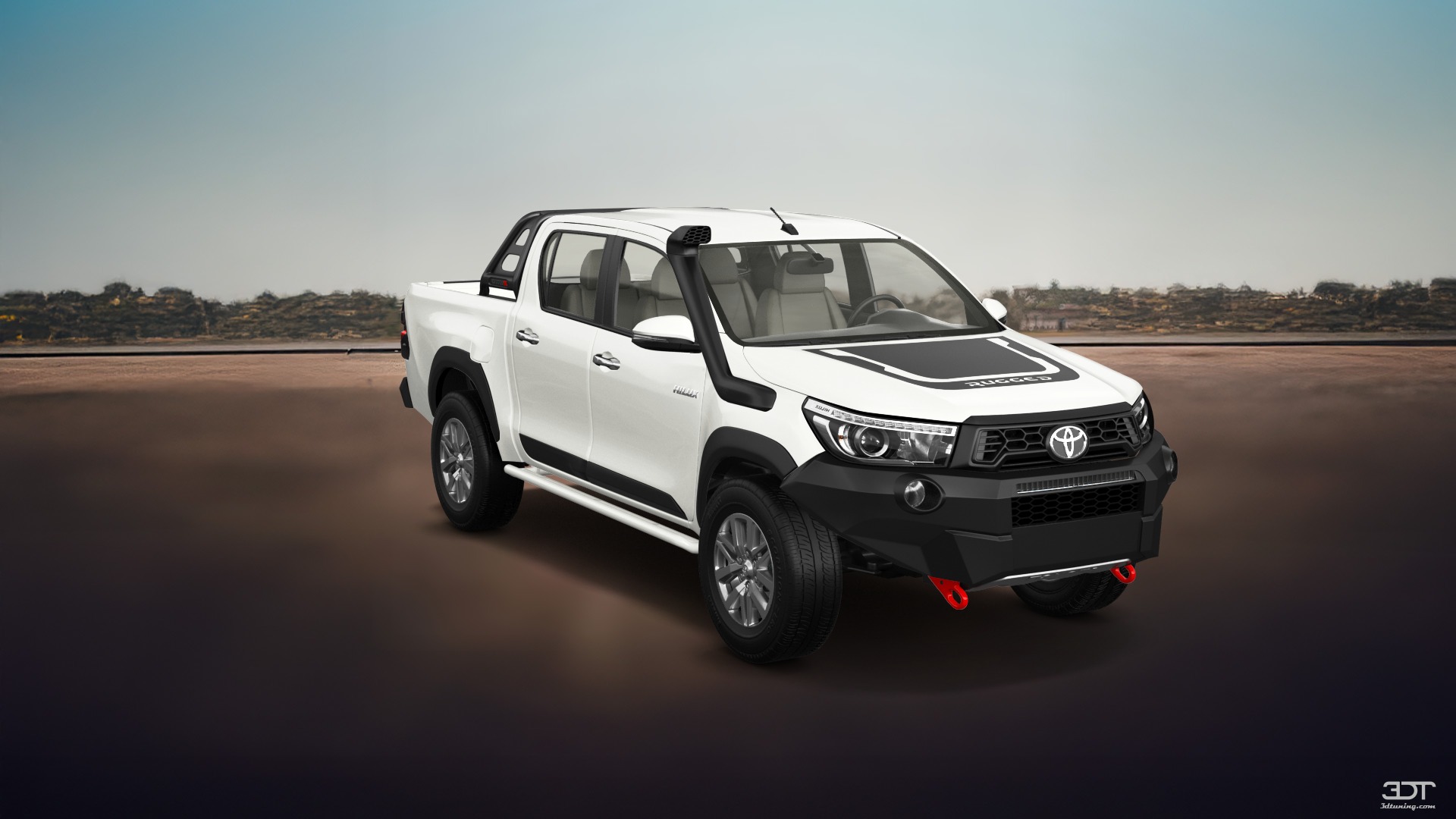 Toyota Hilux Double Cab 4 Door pickup truck 2015 tuning