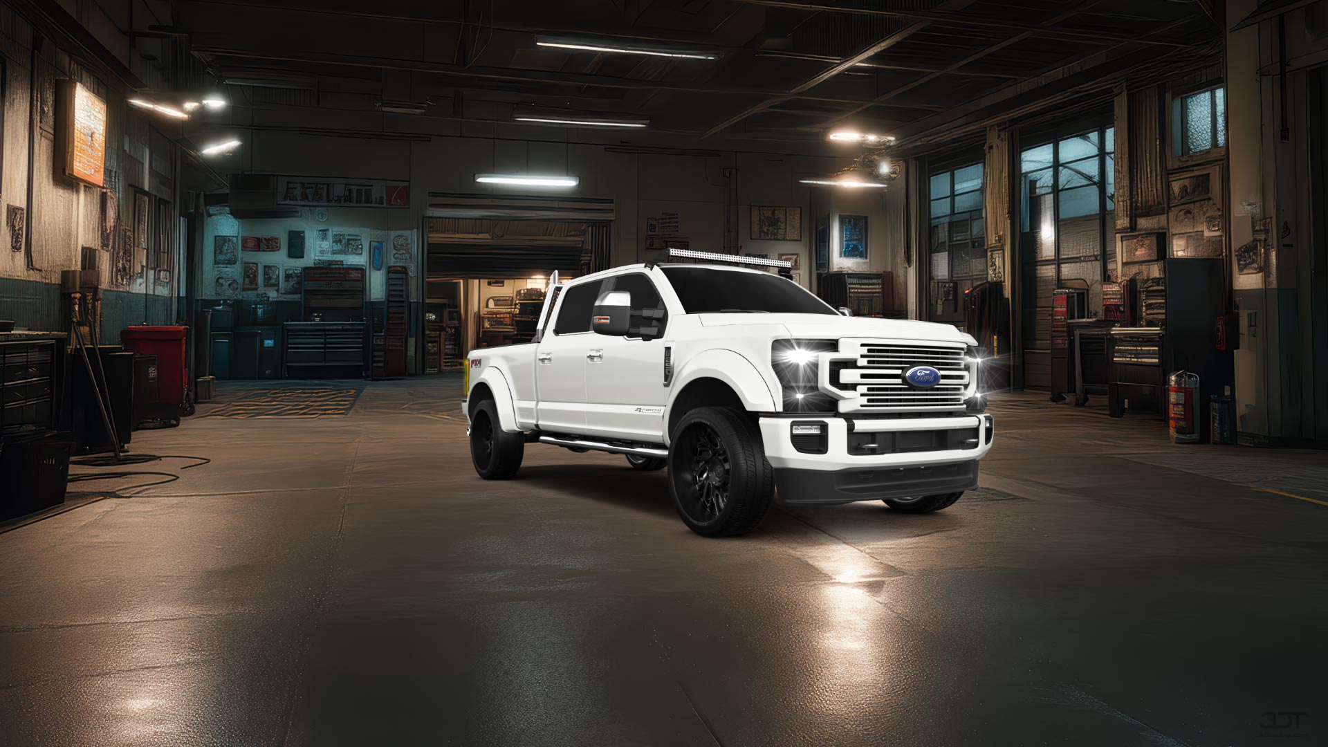 Ford F-250 4 Door pickup truck 2021 tuning