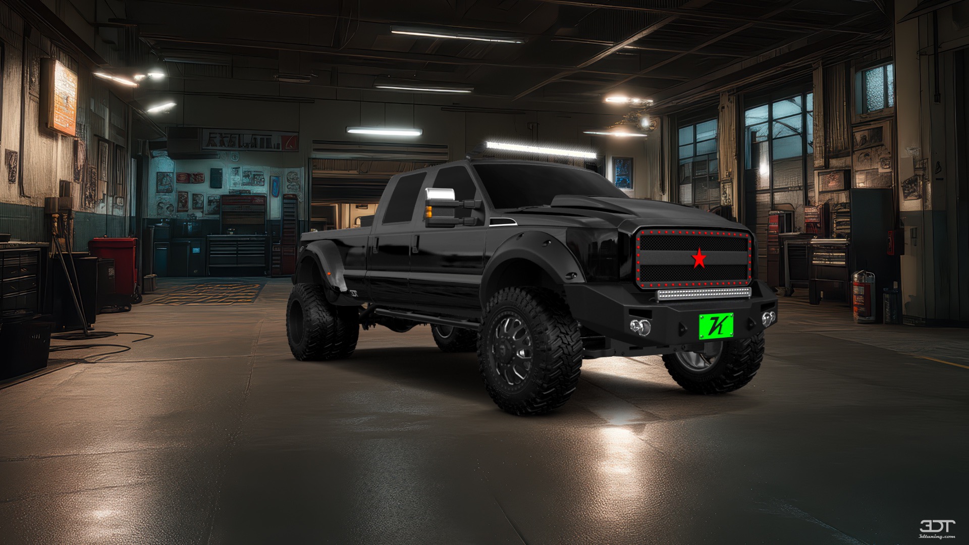 Ford F-350 DRW 4 Door pickup truck 2013 tuning