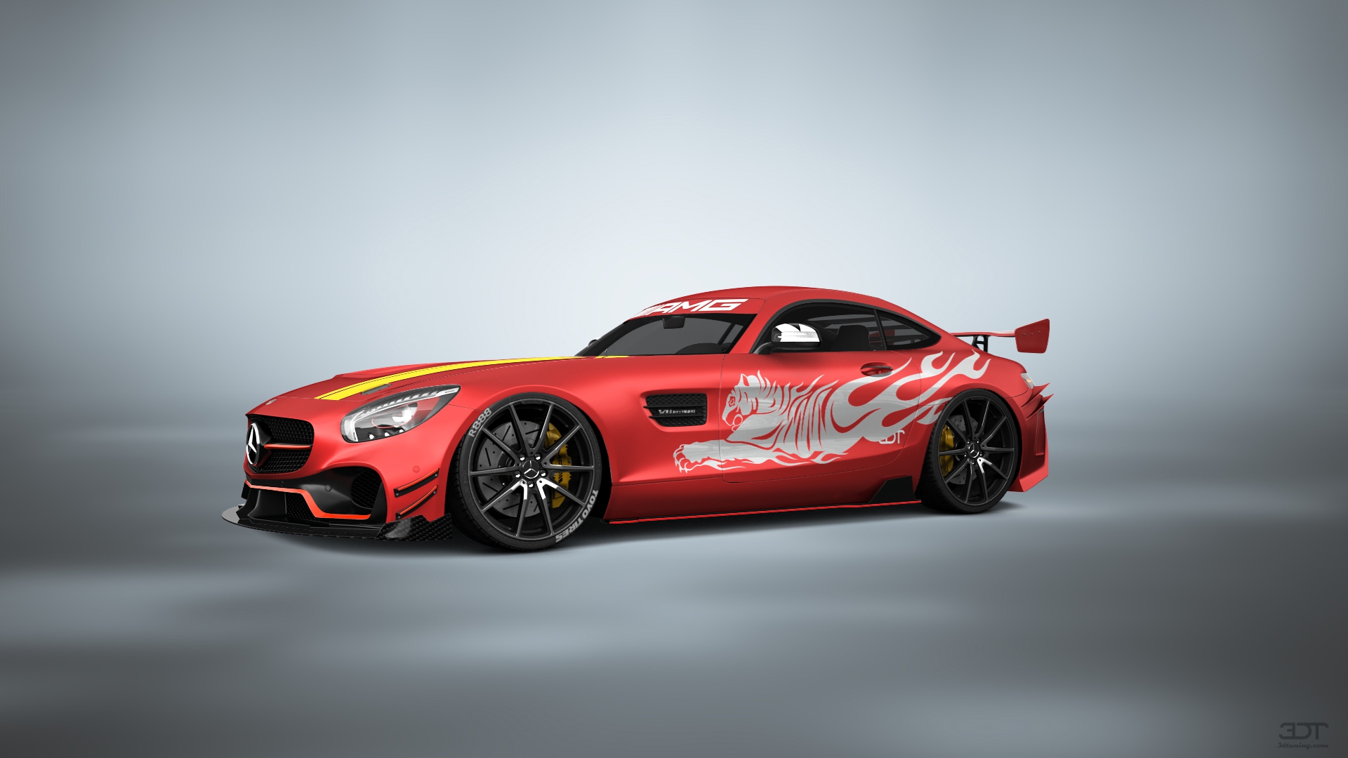 Mercedes AMG GT 2 door fastback coupe 2016 tuning