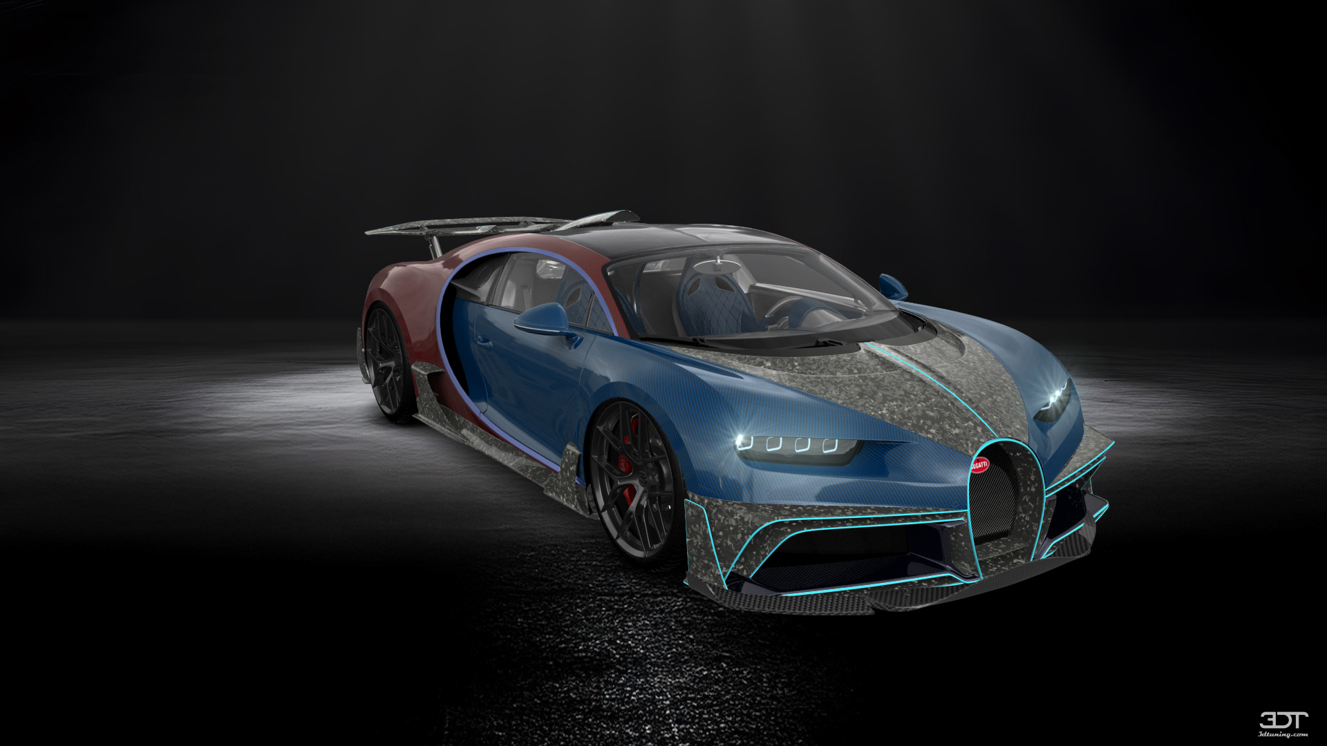 Bugatti Chiron 2 Door Coupe 2016 tuning