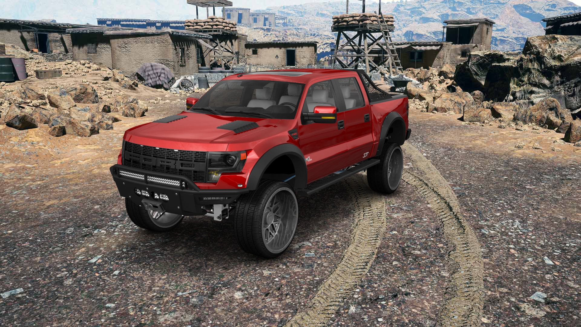 Ford F-150 SVT Raptor 4 Door pickup truck 2013 tuning