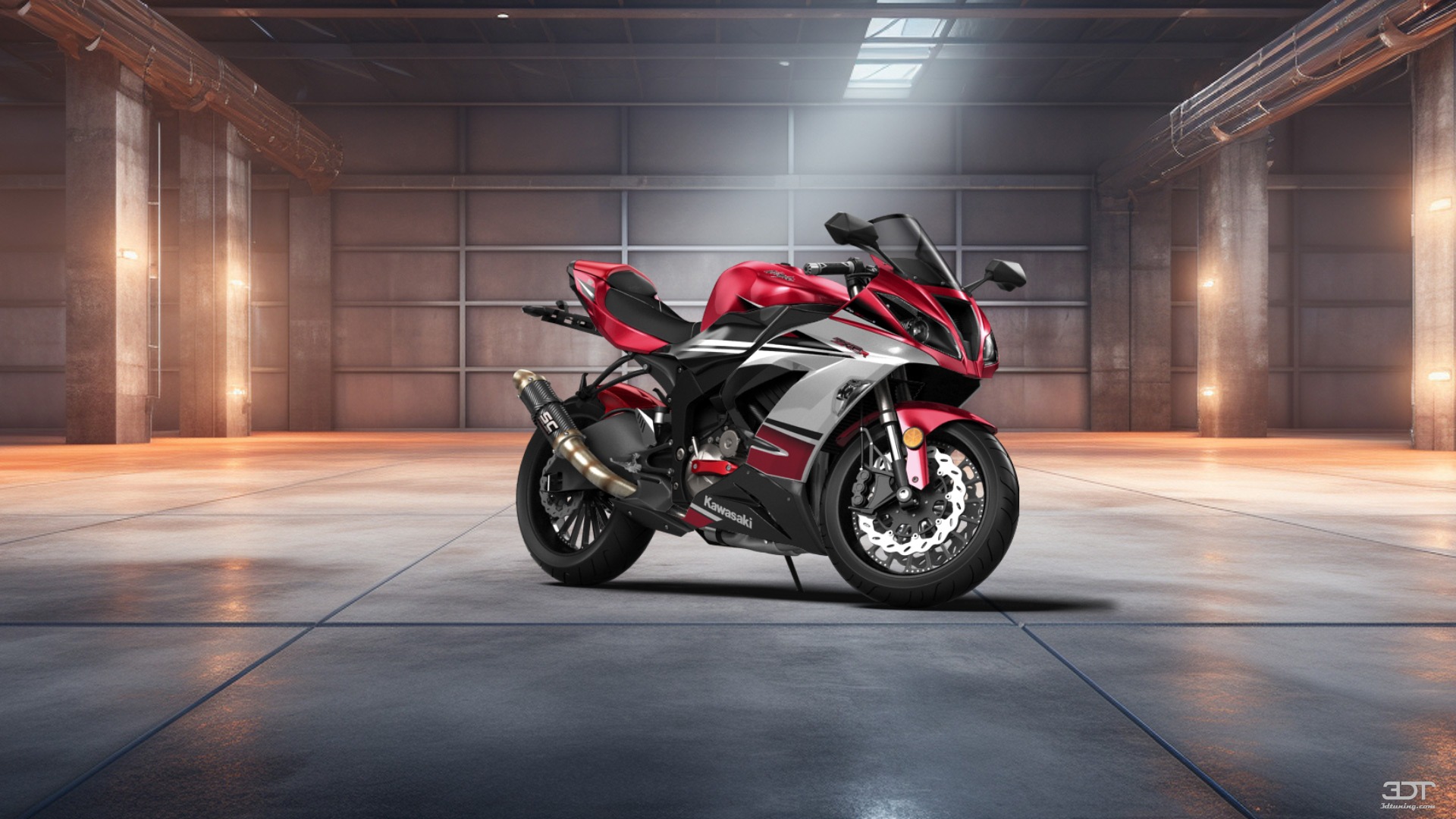 FerManiac's custom Kawasaki Ninja ZX 6R 2015 | 3DTuning