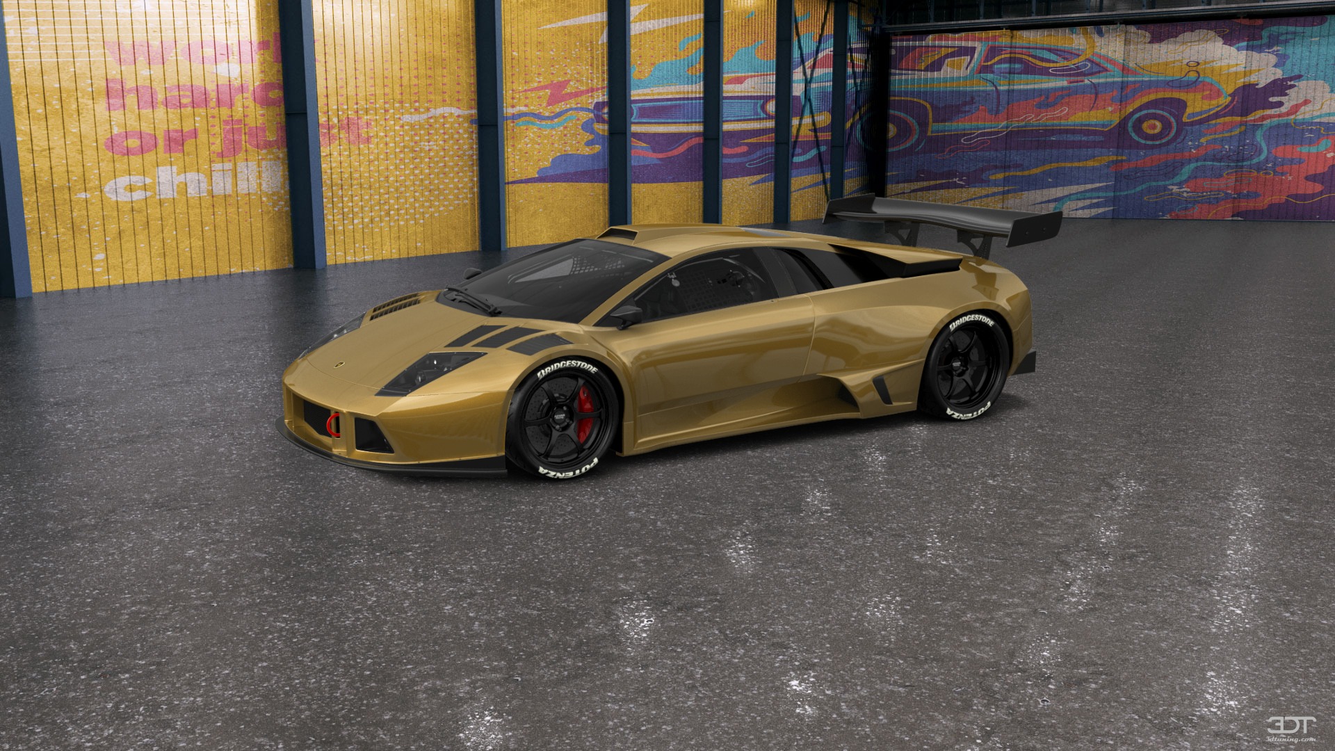 Lamborghini Murcielago 2 Door Coupe 2001 tuning