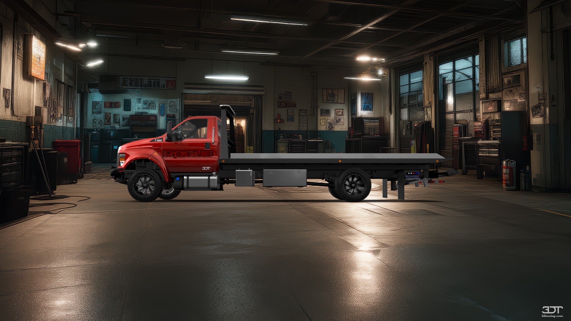 Ford F-650 Tow Truck Pickup 2016 tuning