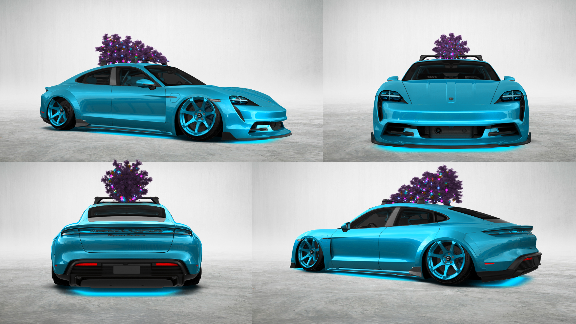 Porsche Taycan 4 Door Saloon 2019 tuning