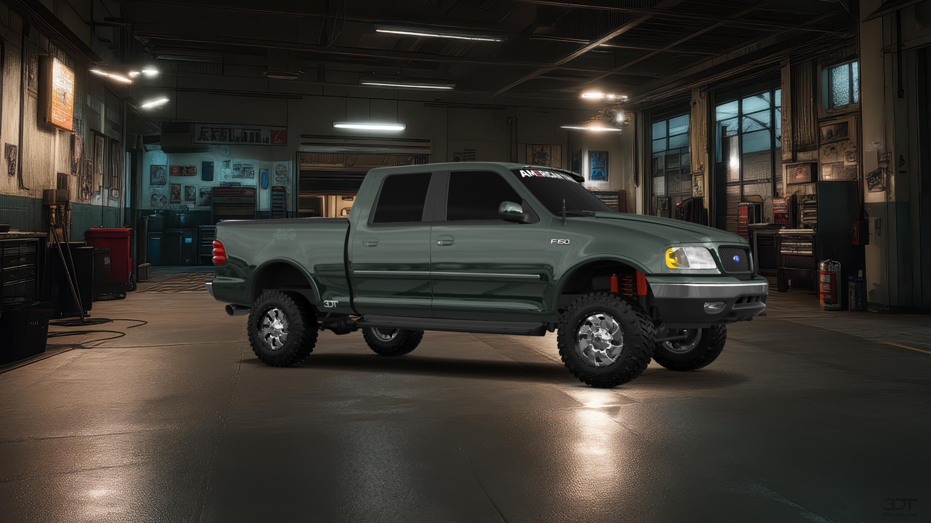 Ford F-150 SuperCrew 4 Door pickup truck 1997 tuning