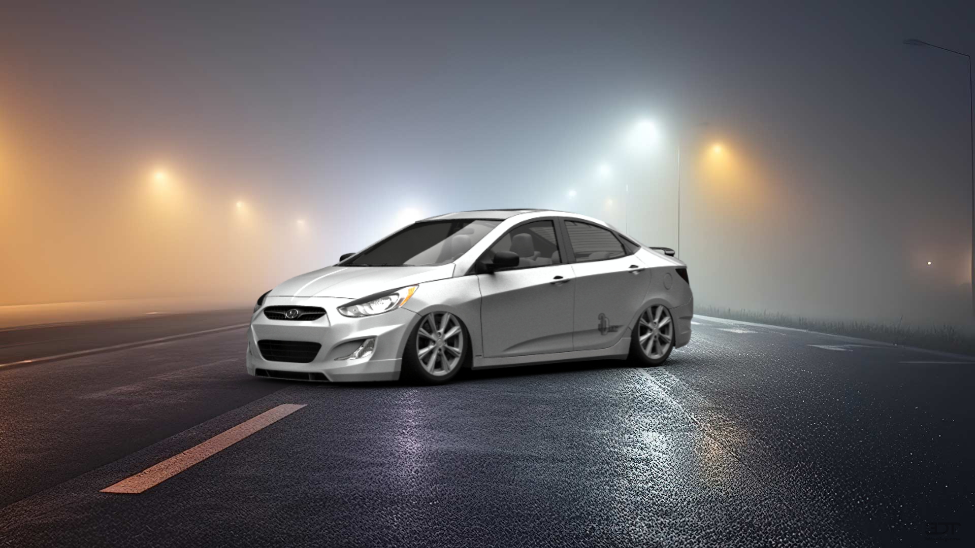 Hyundai Solaris Sedan 2011 tuning