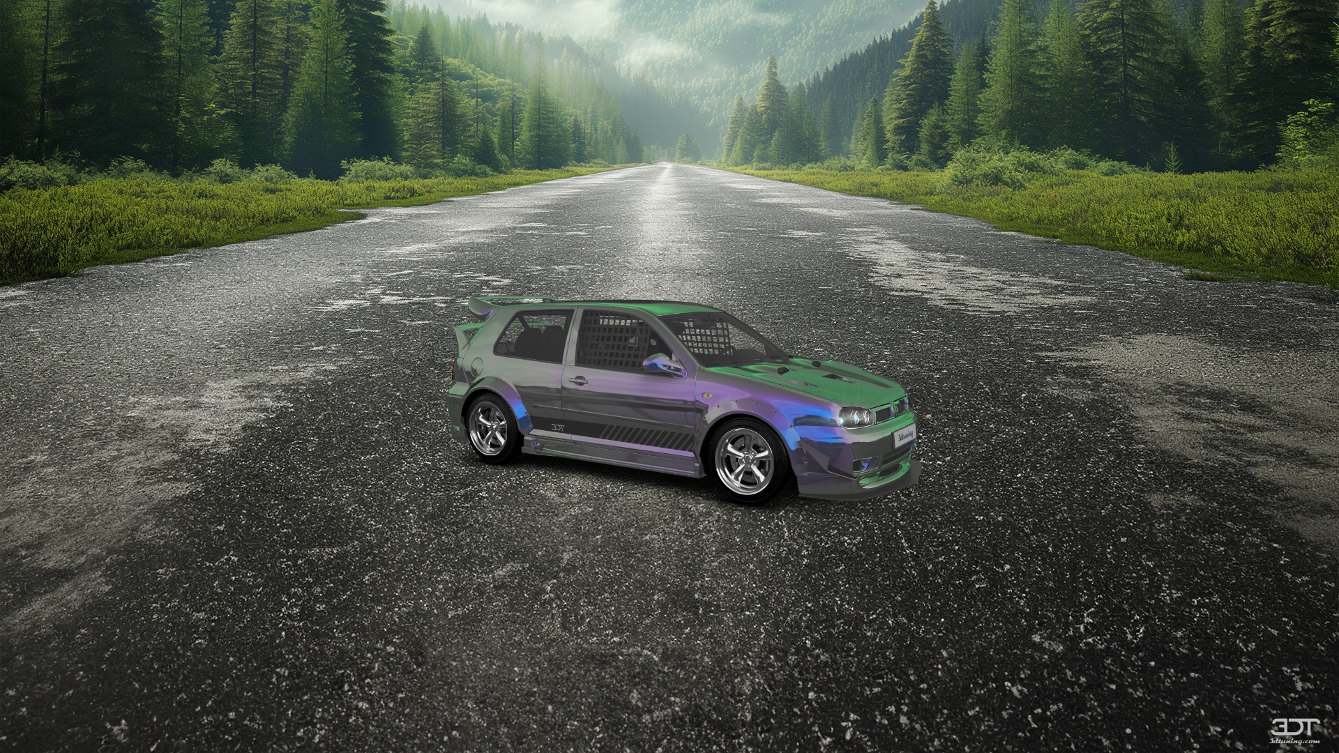 Volkswagen Golf 4 (mk4) 3 Door Hatchback 1997 tuning