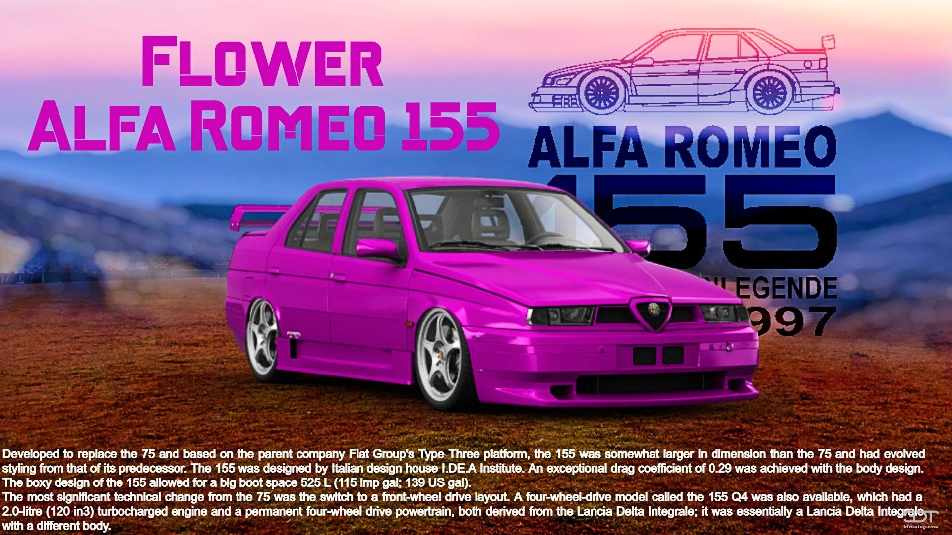 Alfa Romeo 155 Q4 Sedan 1992