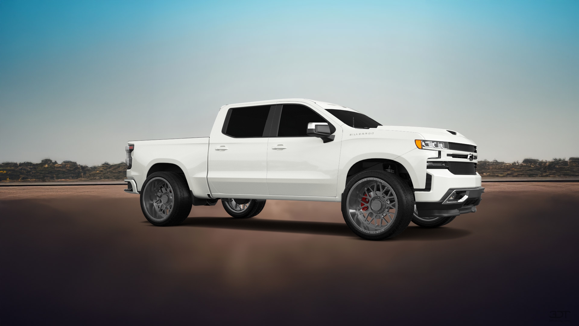 Chevrolet Silverado 1500 4 Door pickup truck 2019 tuning
