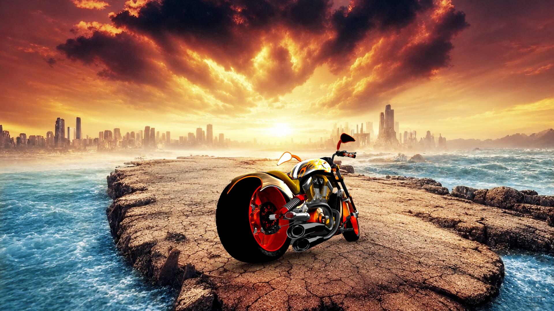 Harley-Davidson Custom Chopper Cruiser 2011 Images