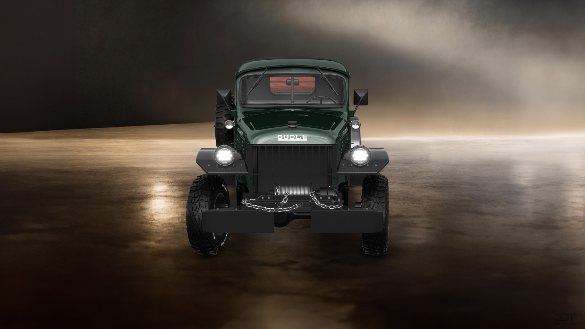 Dodge Power Wagon 2 Door pickup truck 1947 tuning