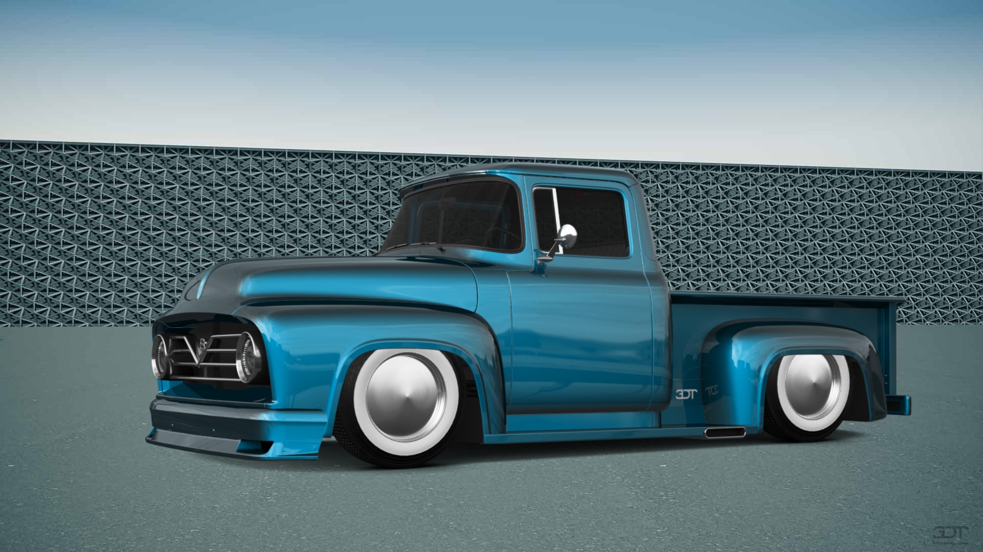 Ford F-100 2 Door truck 1956
