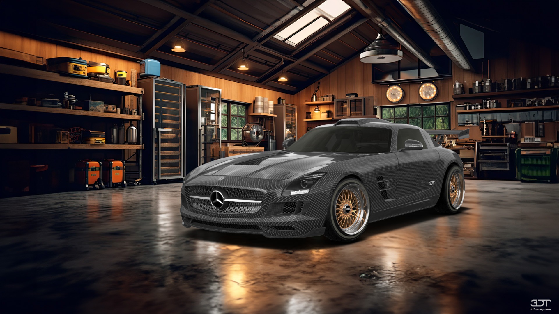 Mercedes SLS 2 Door Coupe 2011 tuning