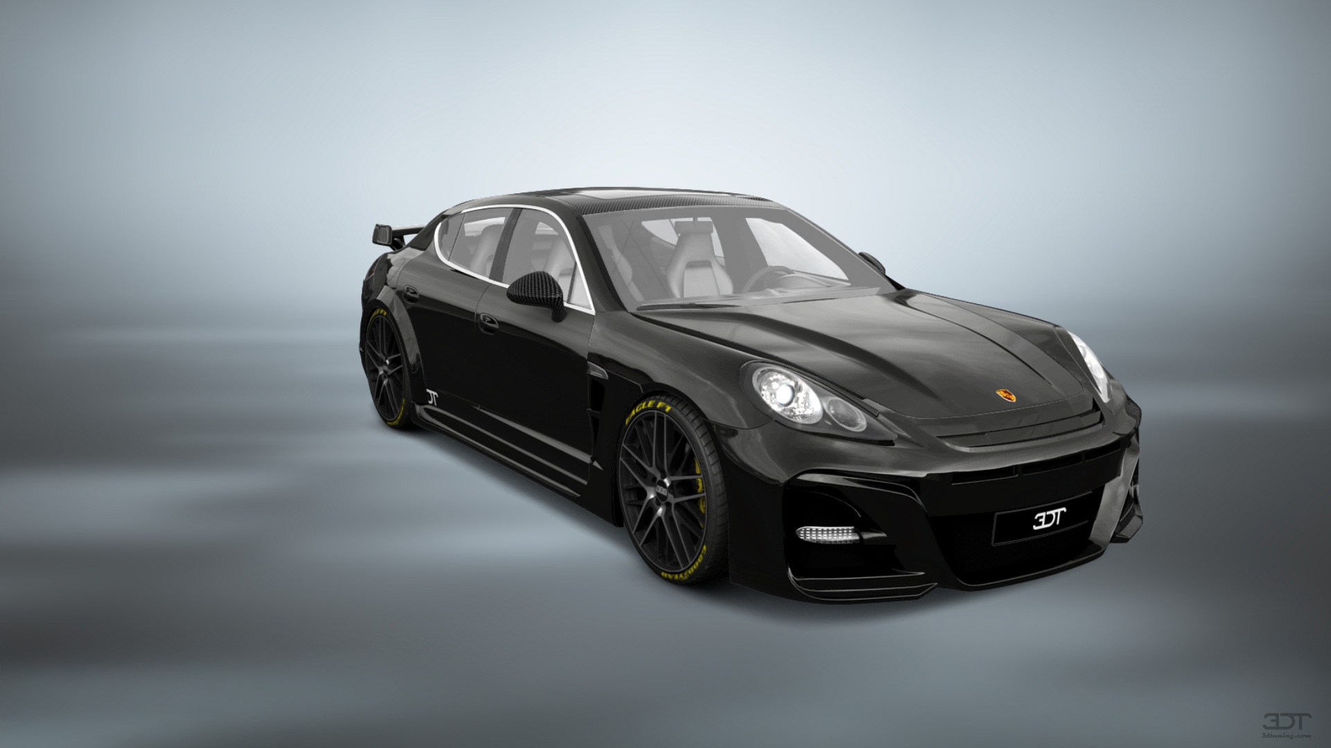 Porsche Panamera 4 door fastback saloon 2011 tuning