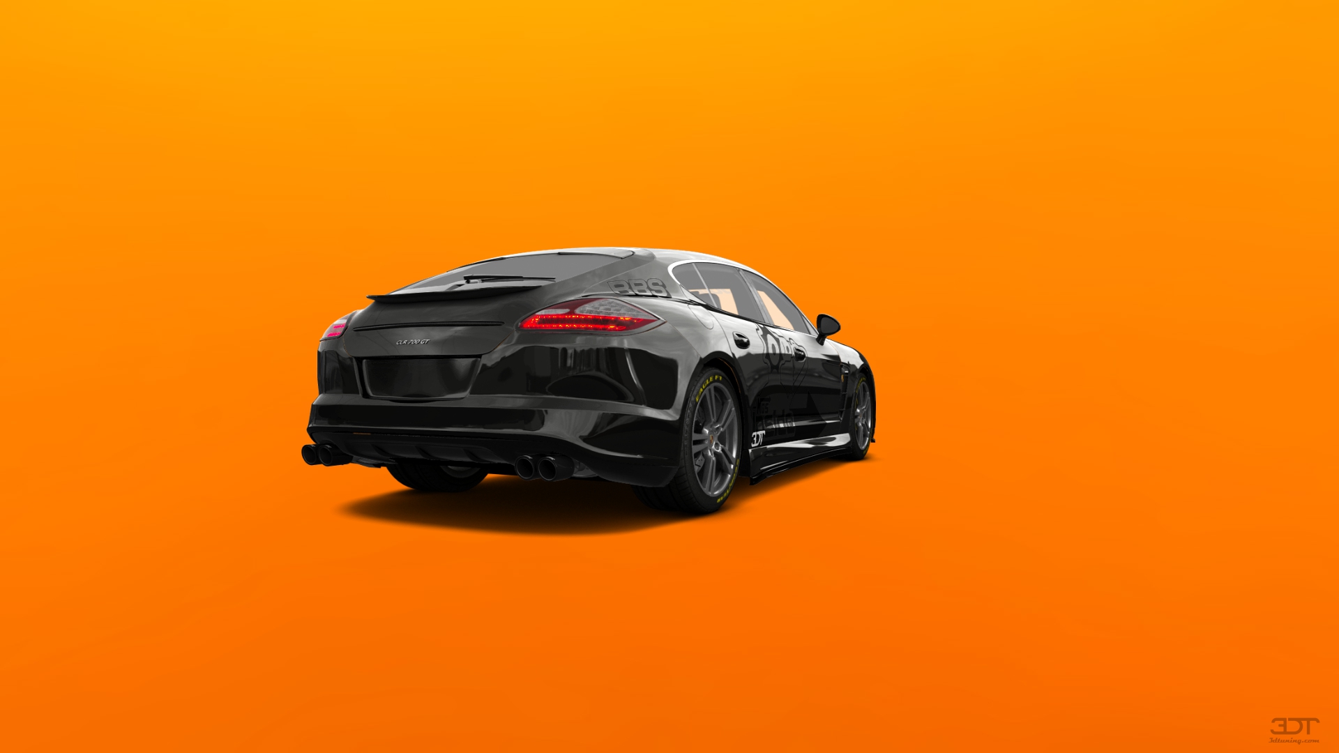 Porsche Panamera 4 door fastback saloon 2011
