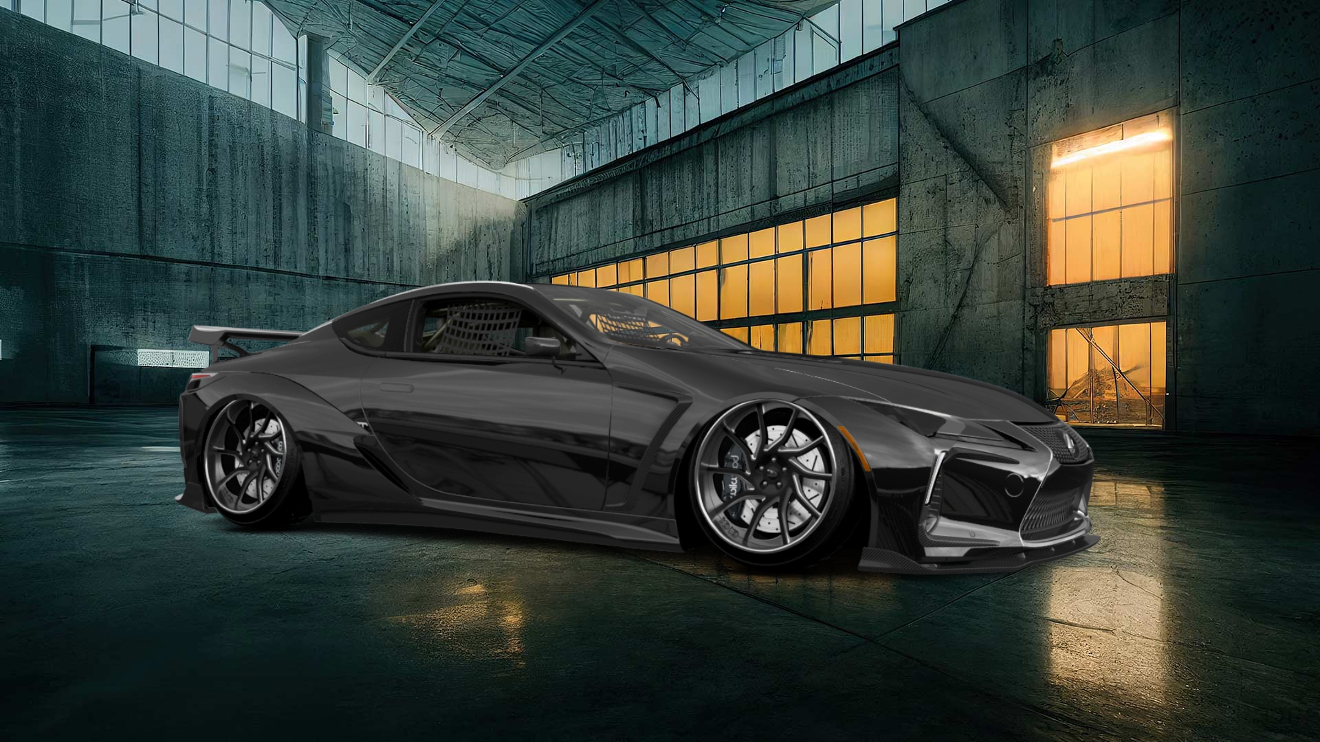 Lexus LC500 2 door fastback coupe 2017 tuning
