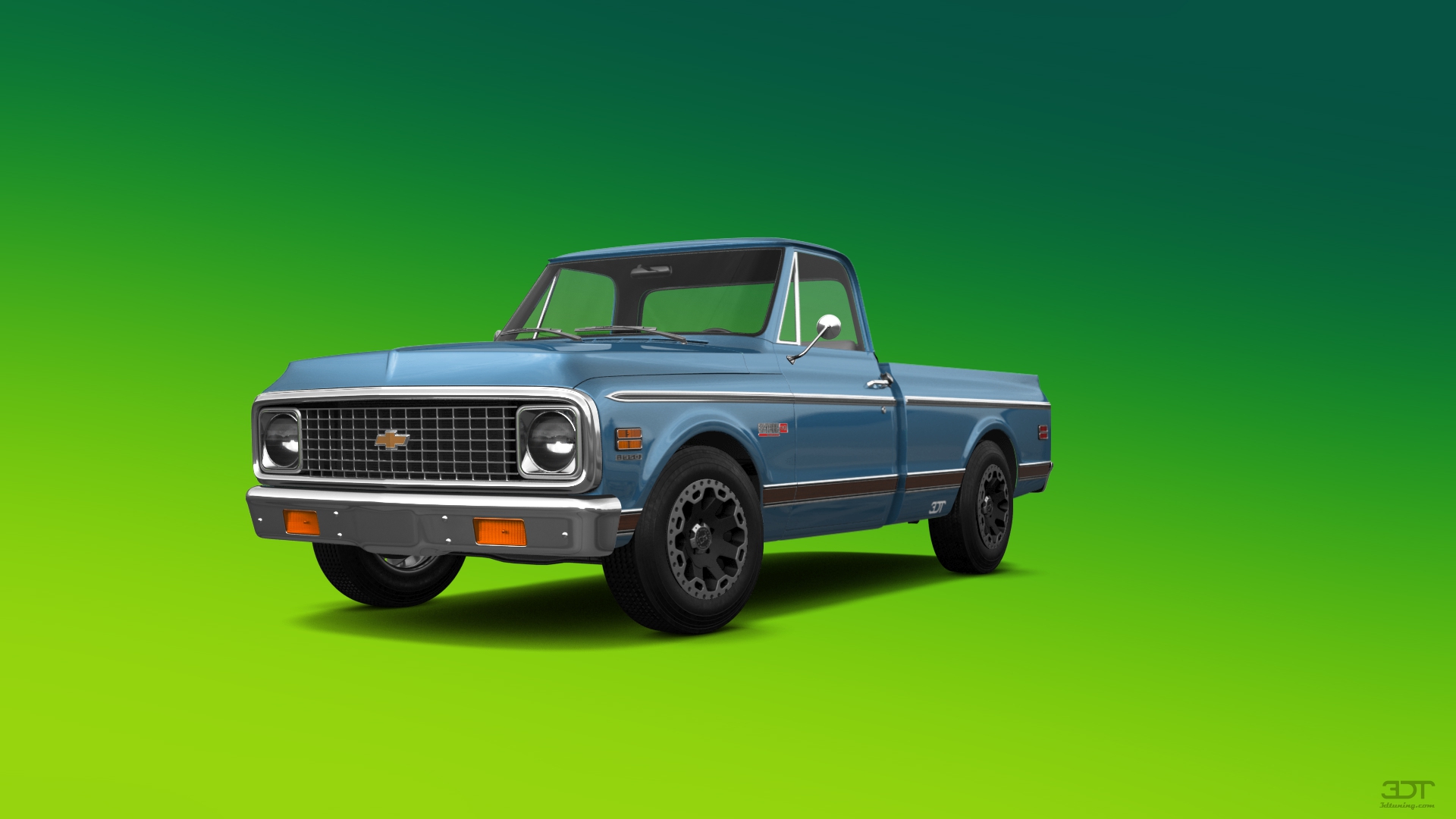 Chevrolet C-10 Cheyenne 2 Door pickup truck 1972 tuning