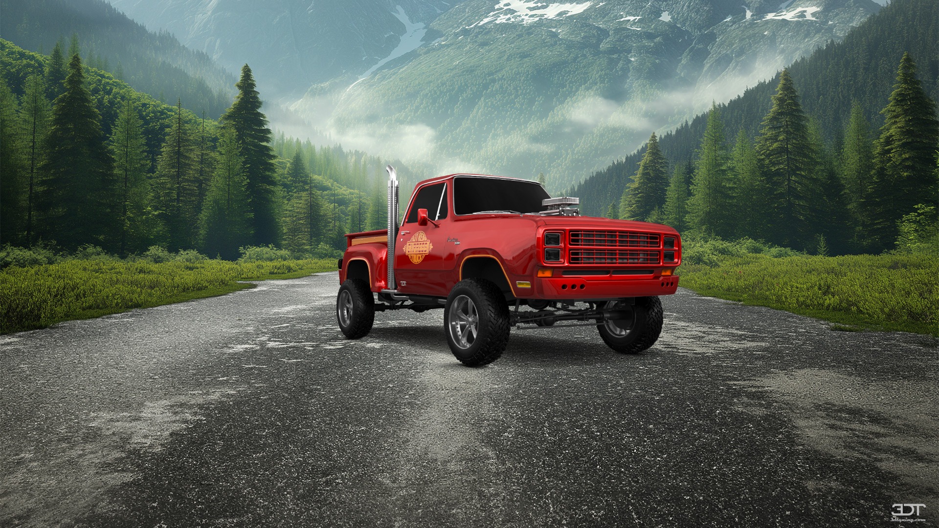 Dodge Lil Red Express 2 Door pickup truck 1979 tuning