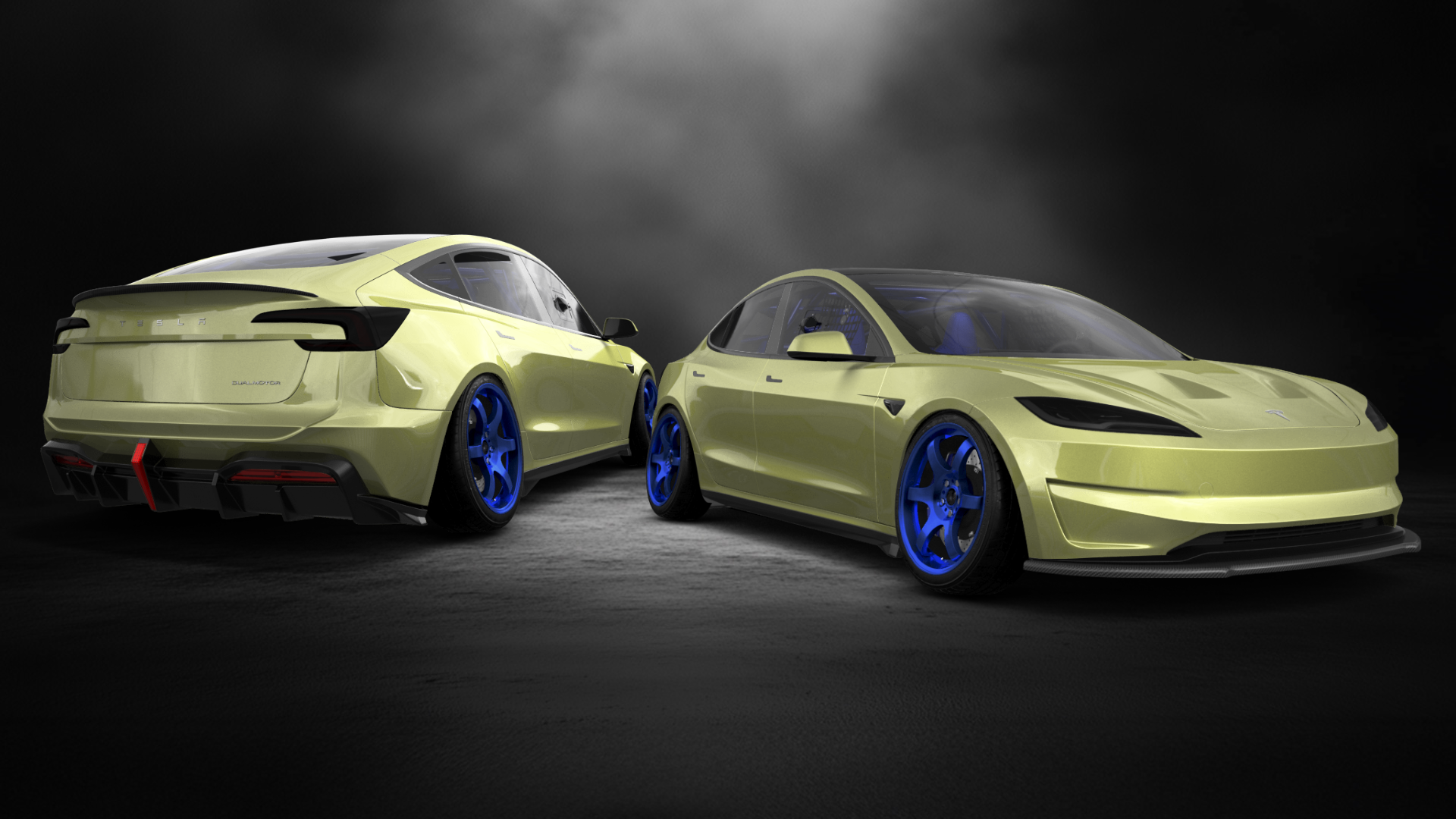 Tesla Model 3 4 Door Saloon 2023 tuning