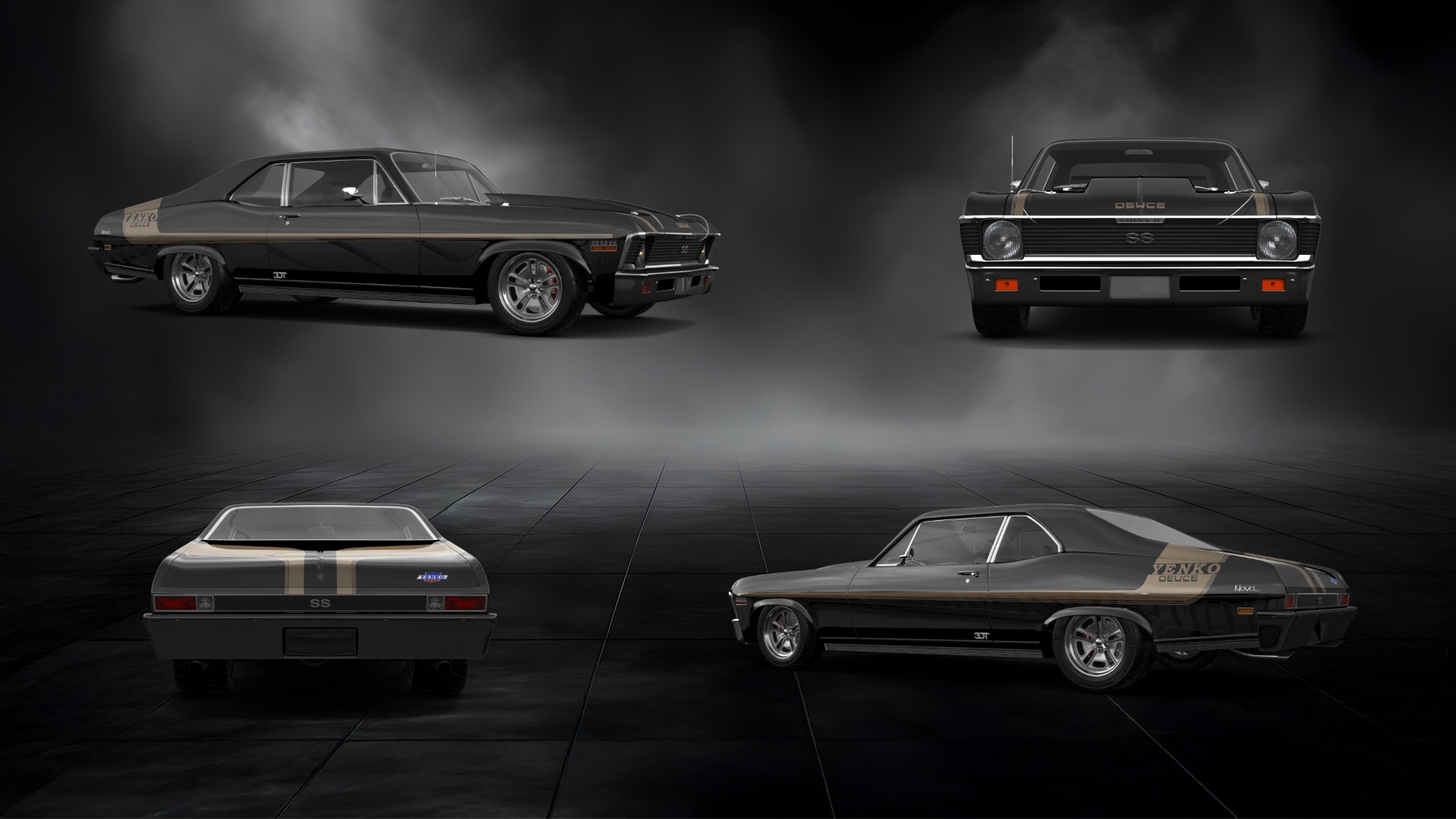 Chevrolet Chevy II Nova 2 Door Coupe 1968