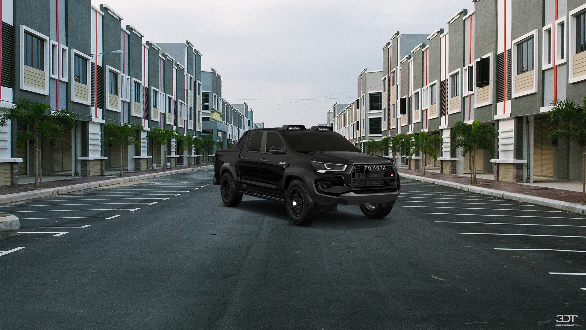 Toyota Hilux Double Cab 4 Door pickup truck 2015 tuning
