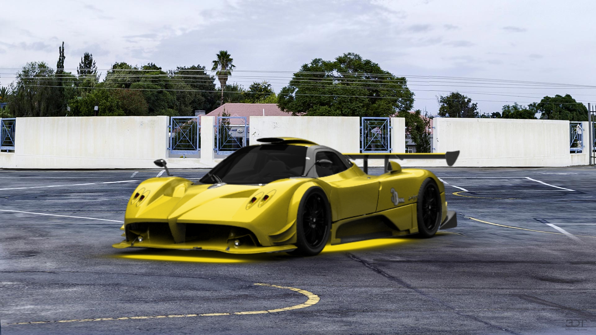 Pagani Zonda R Coupe 2009 tuning