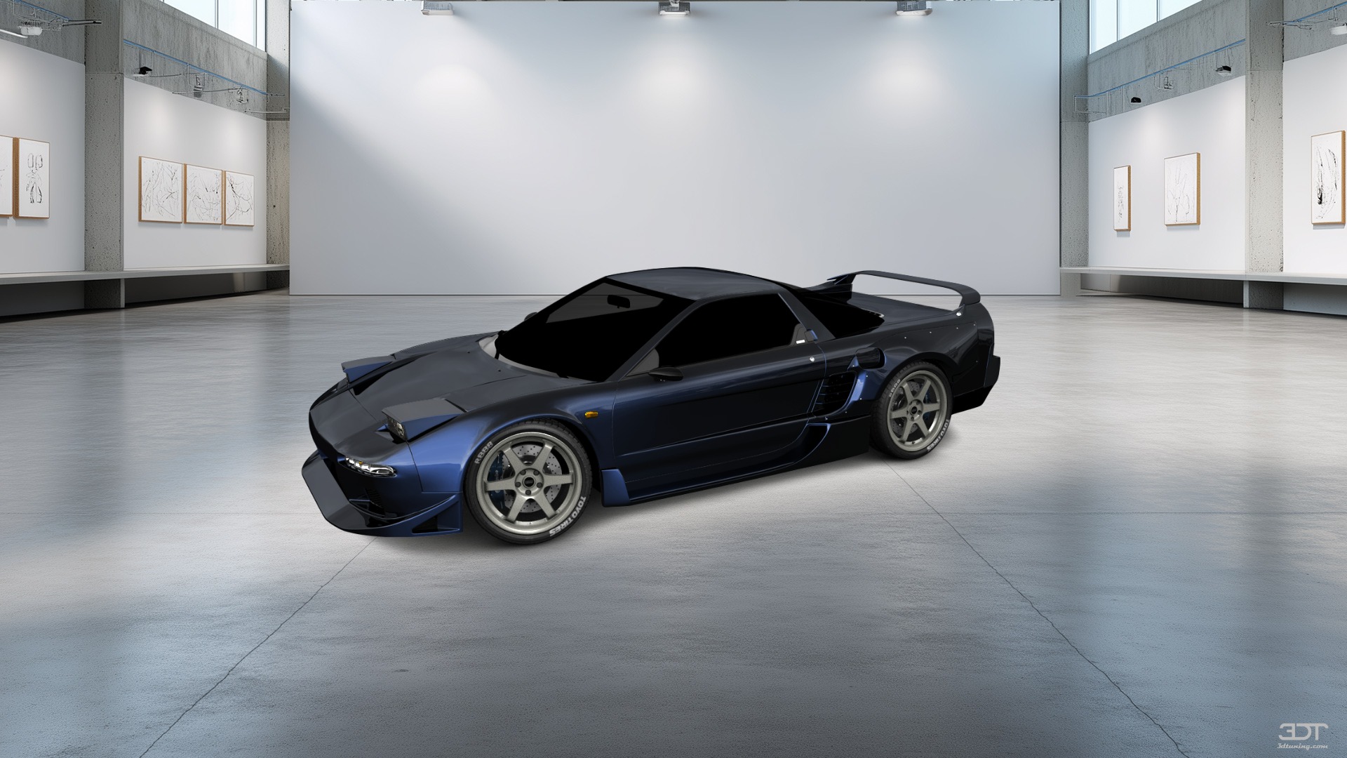Honda NSX 2 Door Coupe 1990 tuning