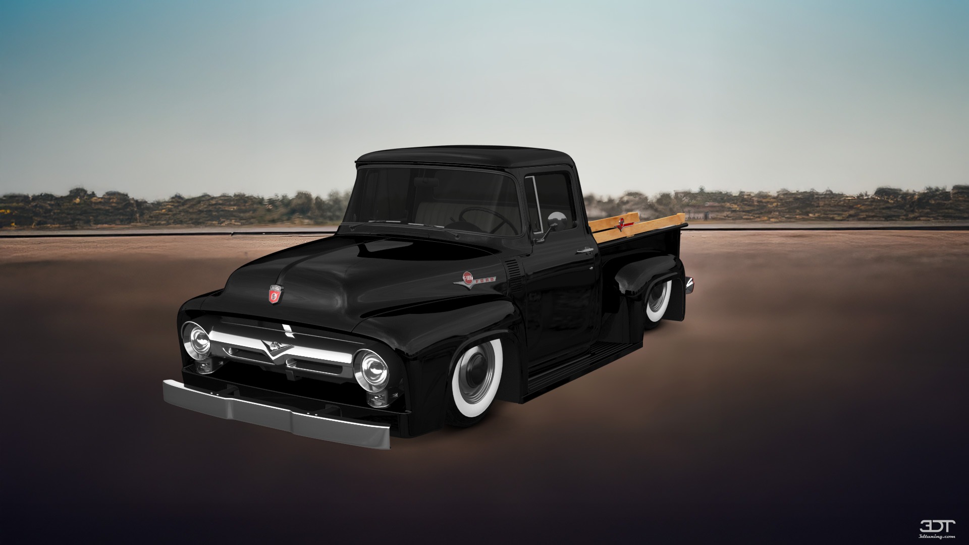 Ford F-100 2 Door truck 1956 tuning