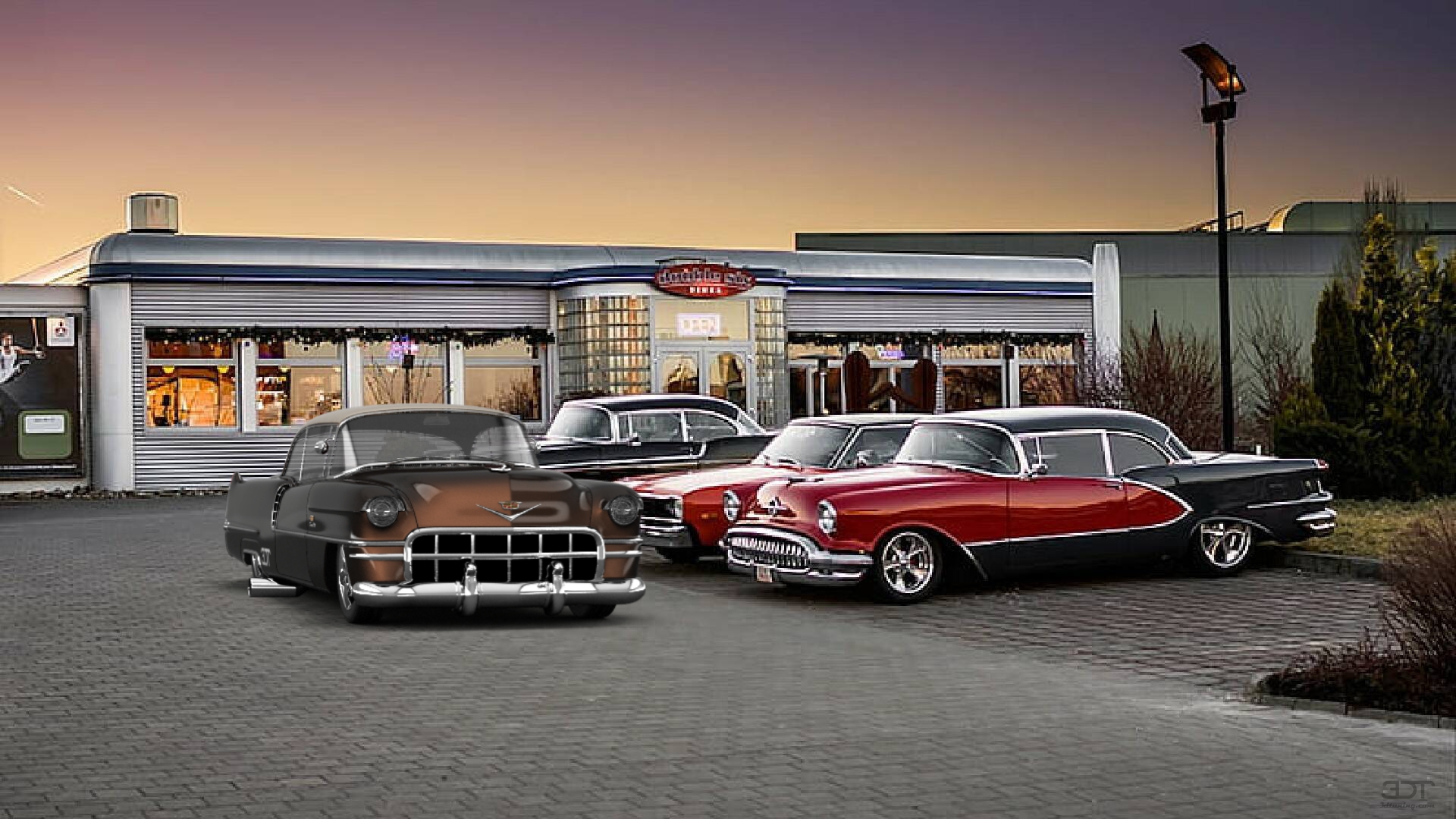 Cadillac De Ville Coupe 1956 tuning